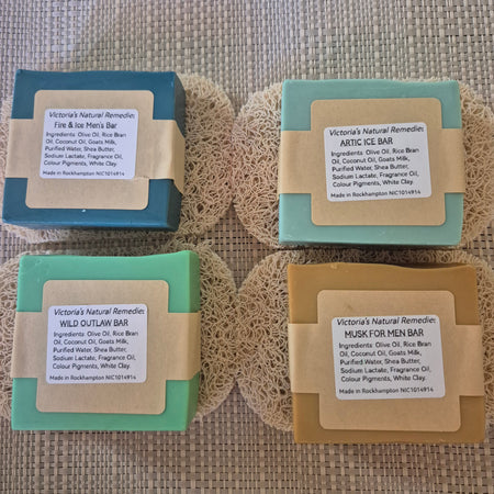 Goats Milk For Men Soap Bar Bundle