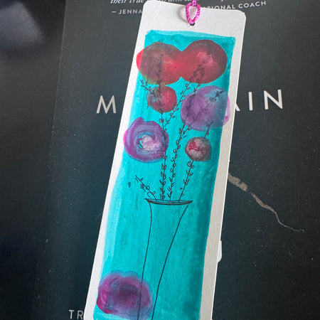 A Little Joy Handmade Watercolour Bookmark