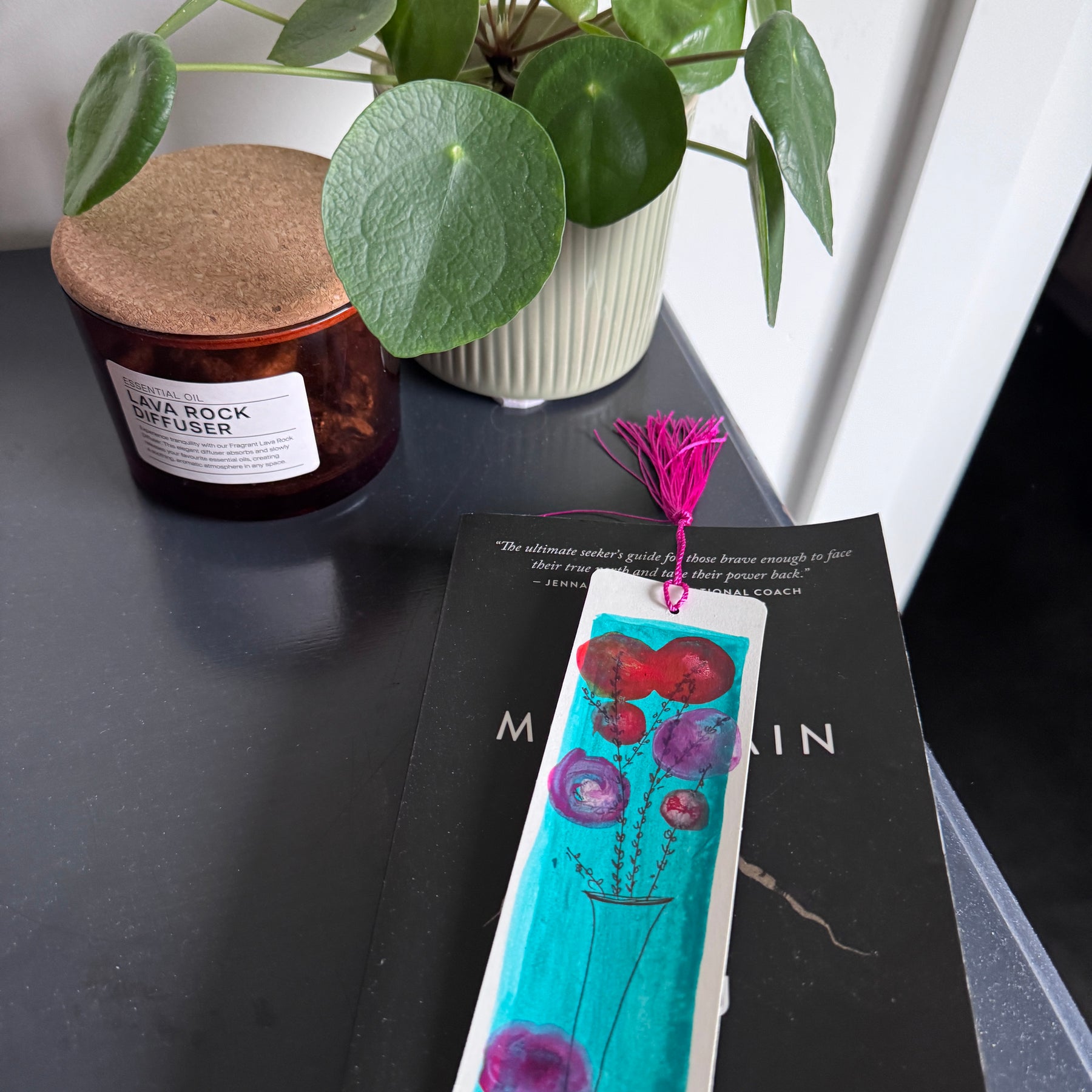 A Little Joy Handmade Watercolour Bookmark