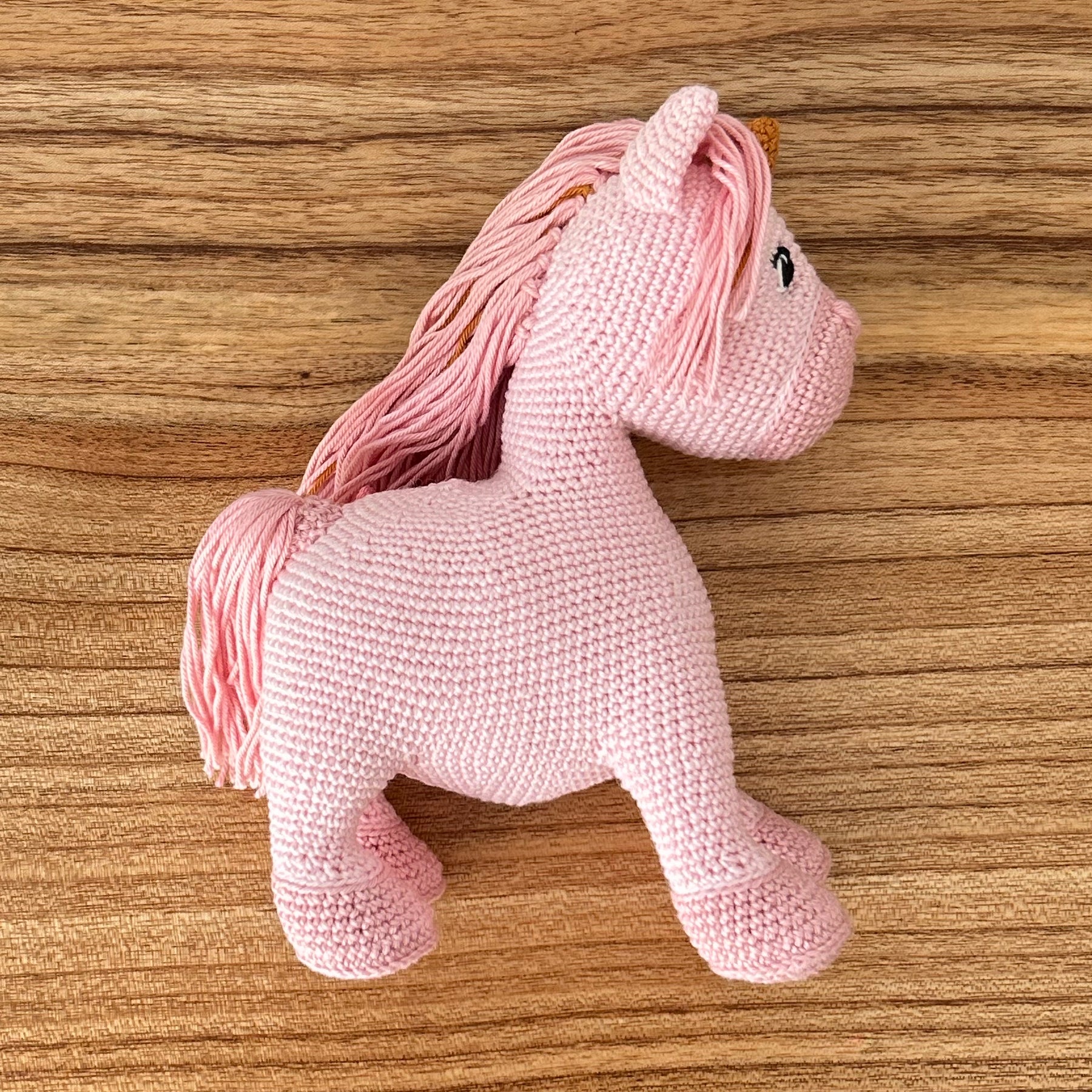 Rosie | Crochet Unicorn | The Enchanted Meadow Collection | Ready to Ship