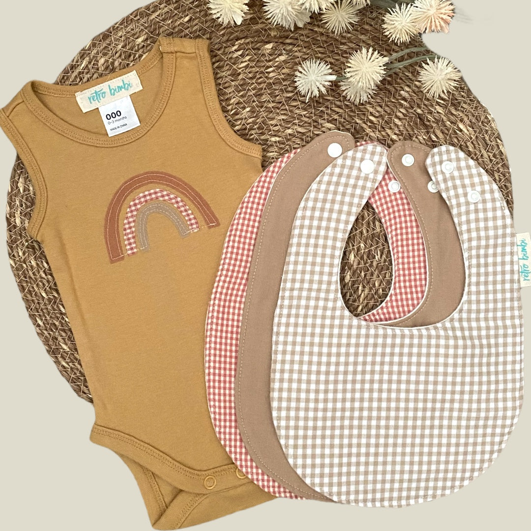 Onesie - Neutral Rainbow