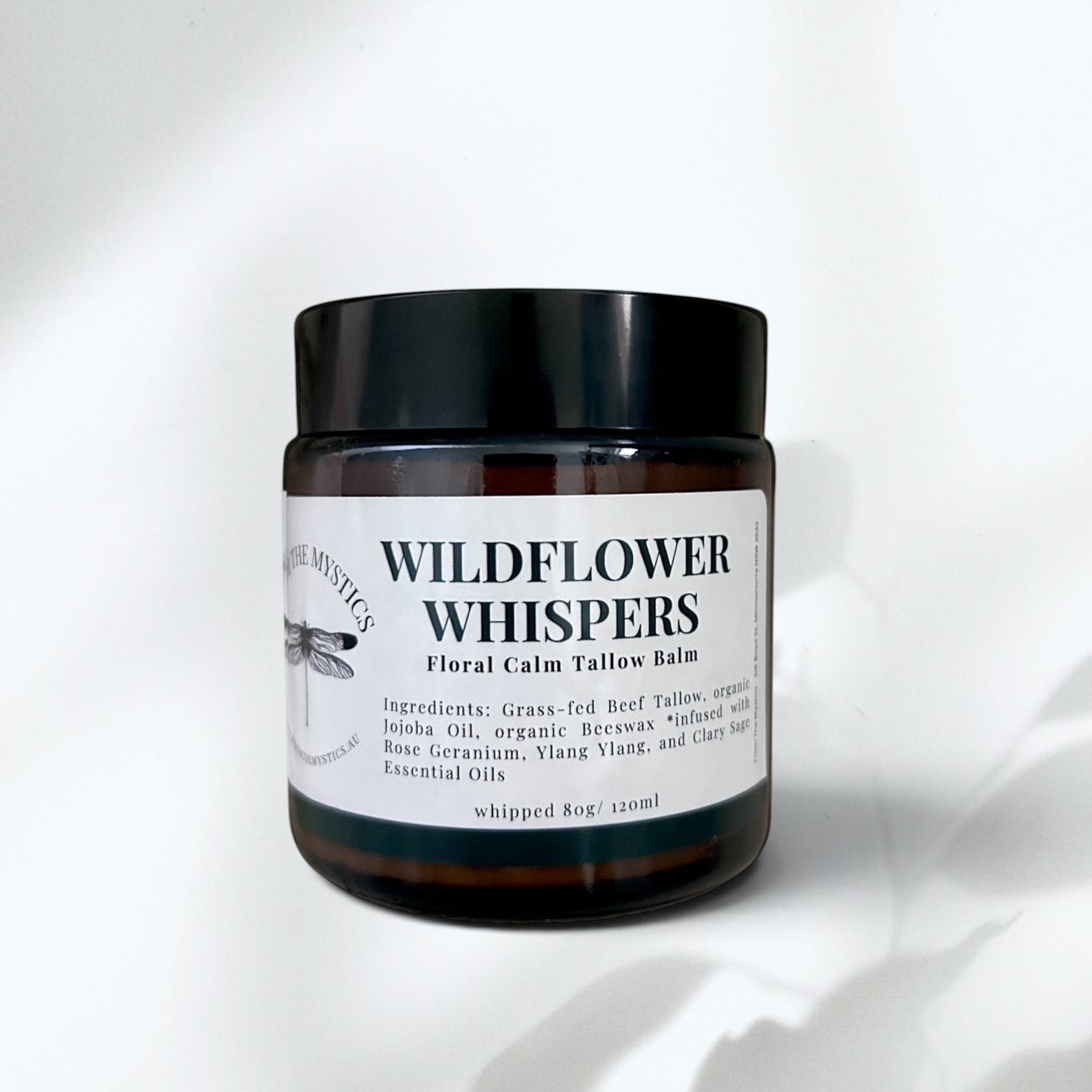 Wildflower Whispers | Whipped Floral Tallow Balm for Face & Body