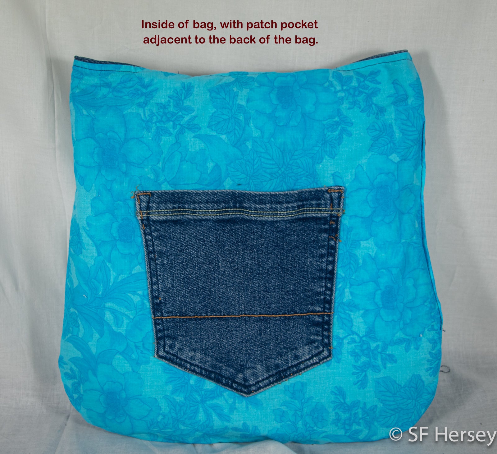 Star Bag from Up-cycled Jeans