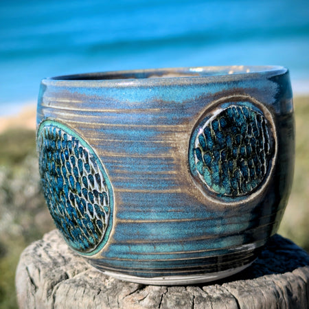 Deep Blue Green Espresso Cup