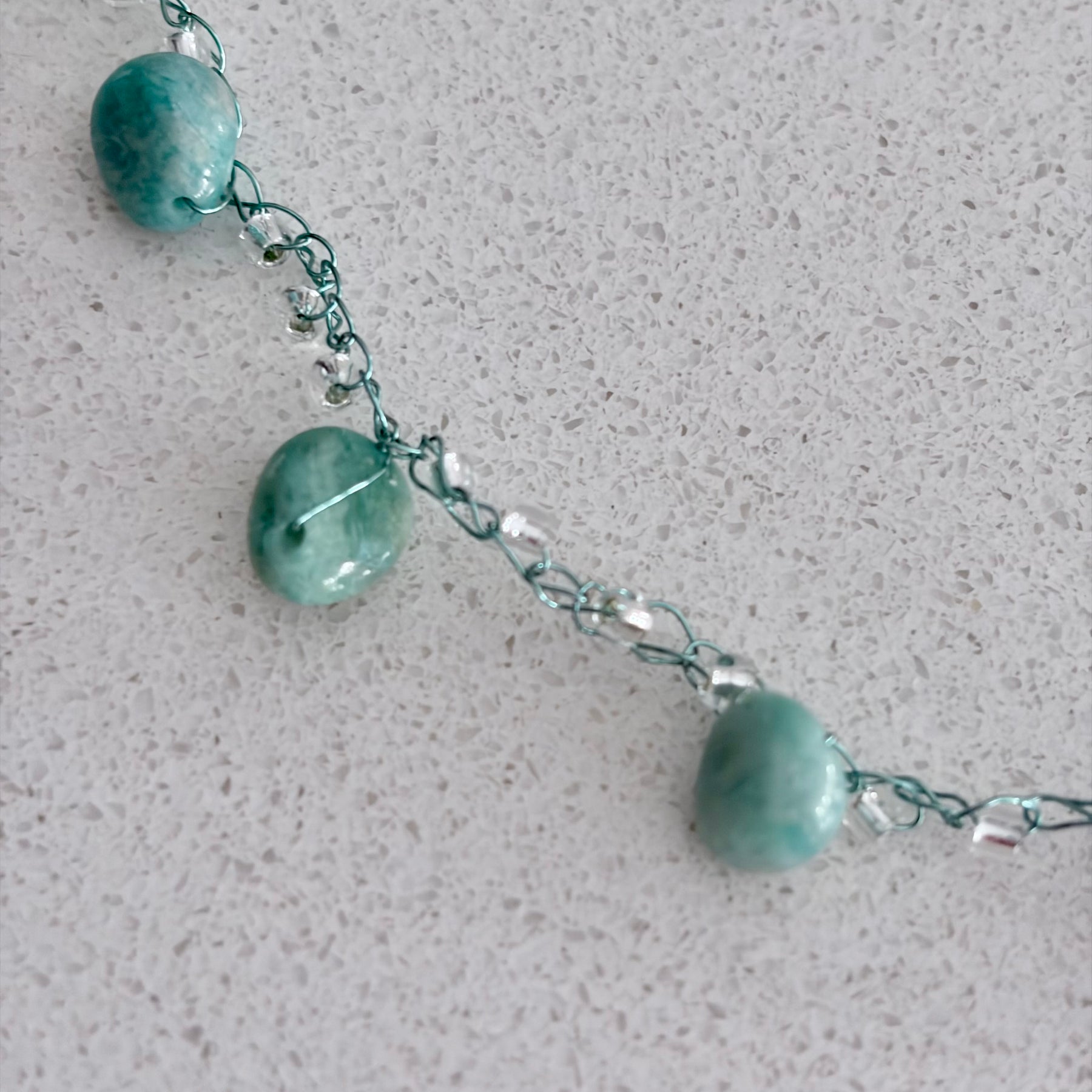 Amazonite Necklace “Ocean”