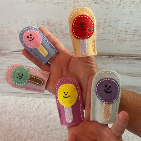 Sweet Treat Finger Puppet Counting Sets