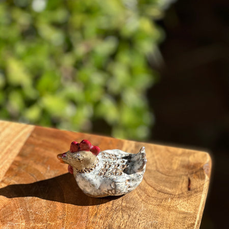 Woodland Animals – Handmade Ceramic Animal Sculptures | Porcelain Fox, Owl, Hen, Badger & Snails