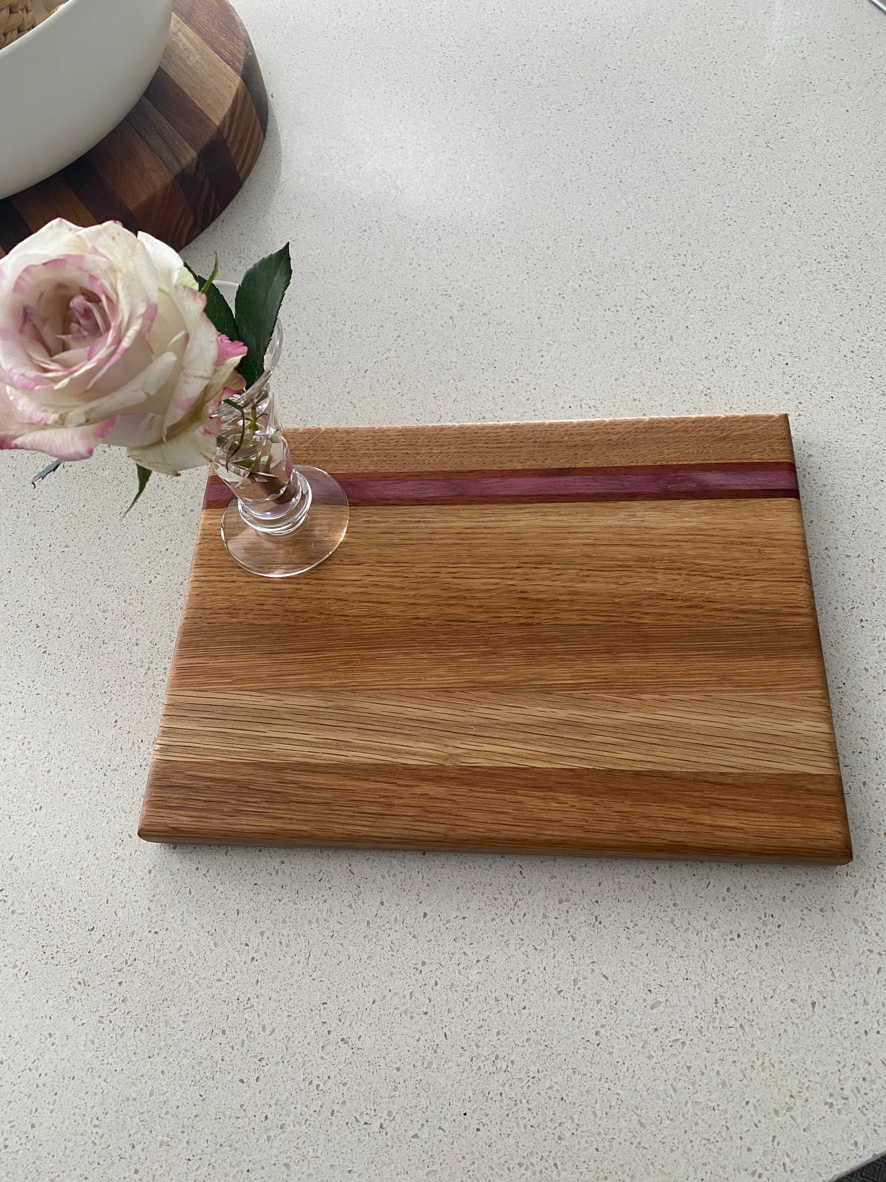 Handcrafted "Personal" Serving Board – Reclaimed Hardwood Artisan Piece