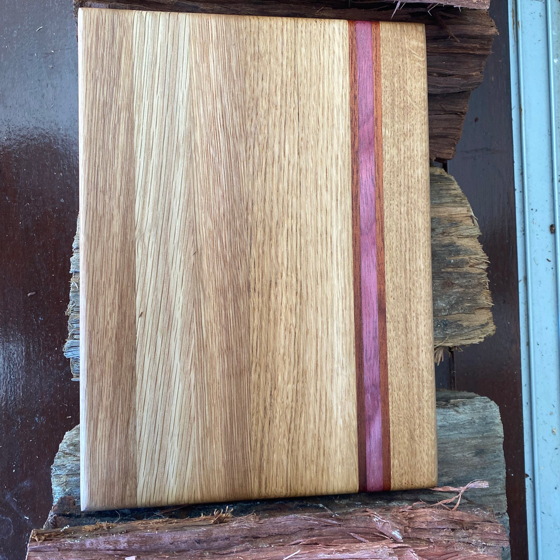 Handcrafted "Personal" Serving Board – Reclaimed Hardwood Artisan Piece