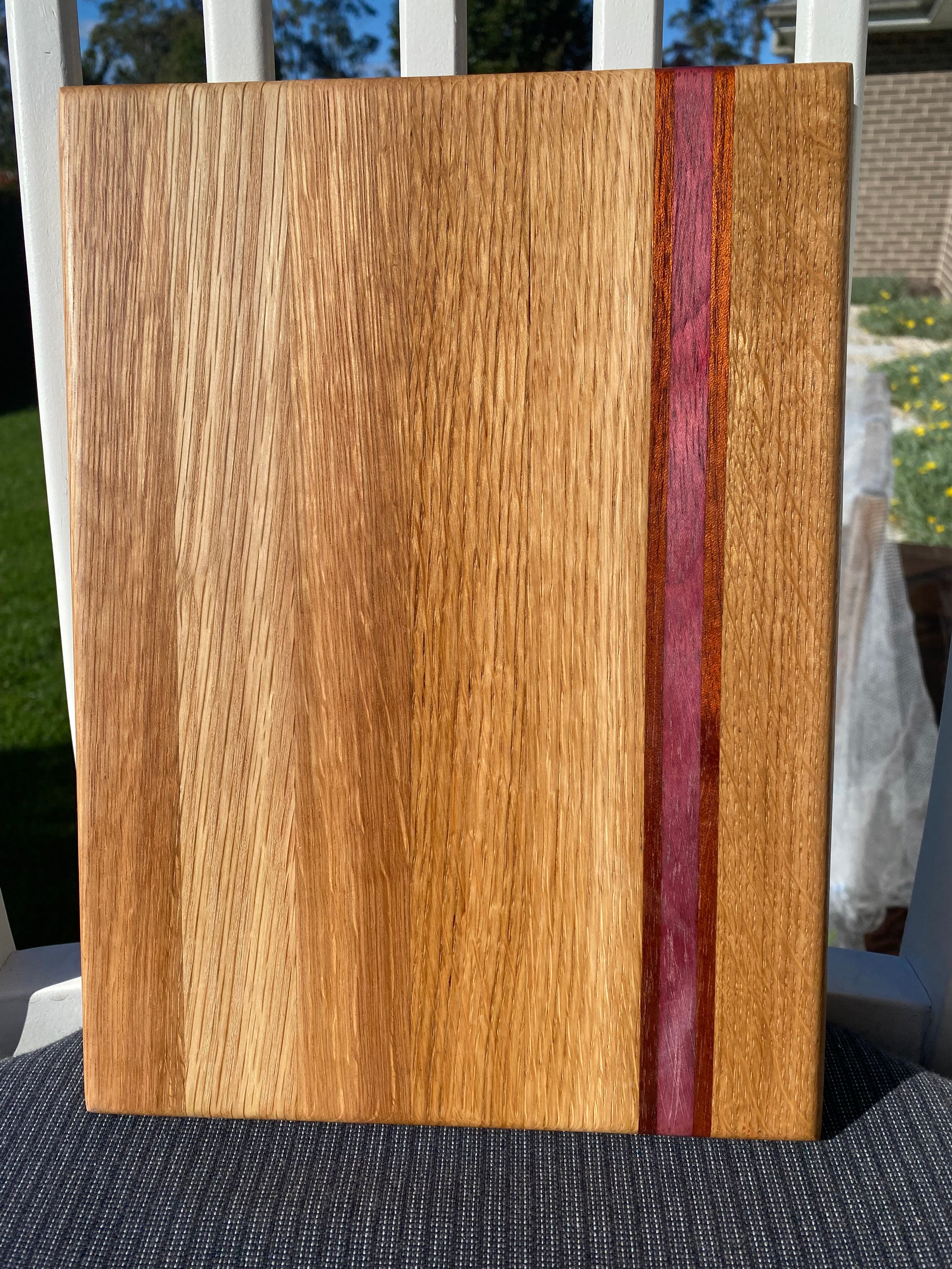 Handcrafted "Personal" Serving Board – Reclaimed Hardwood Artisan Piece