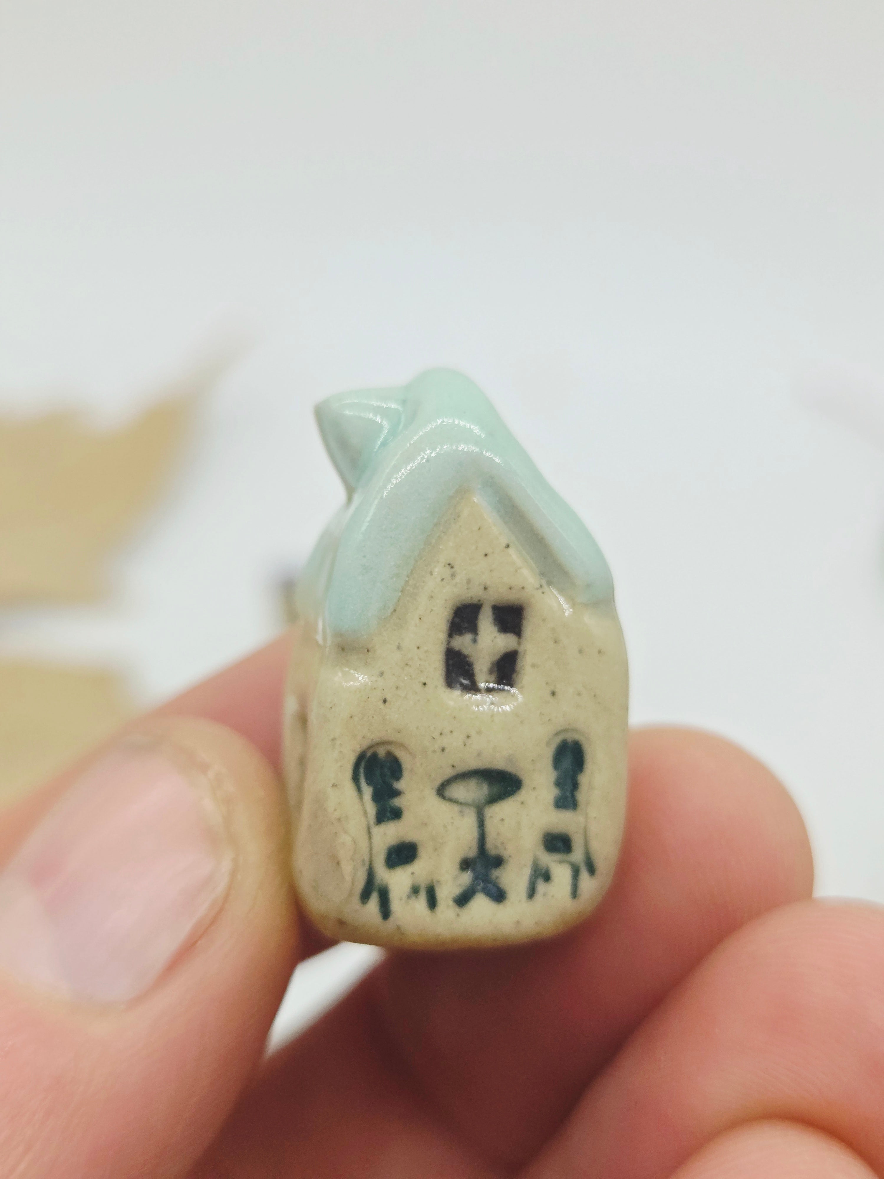 Tiny Ceramic Village - Meadow Mews