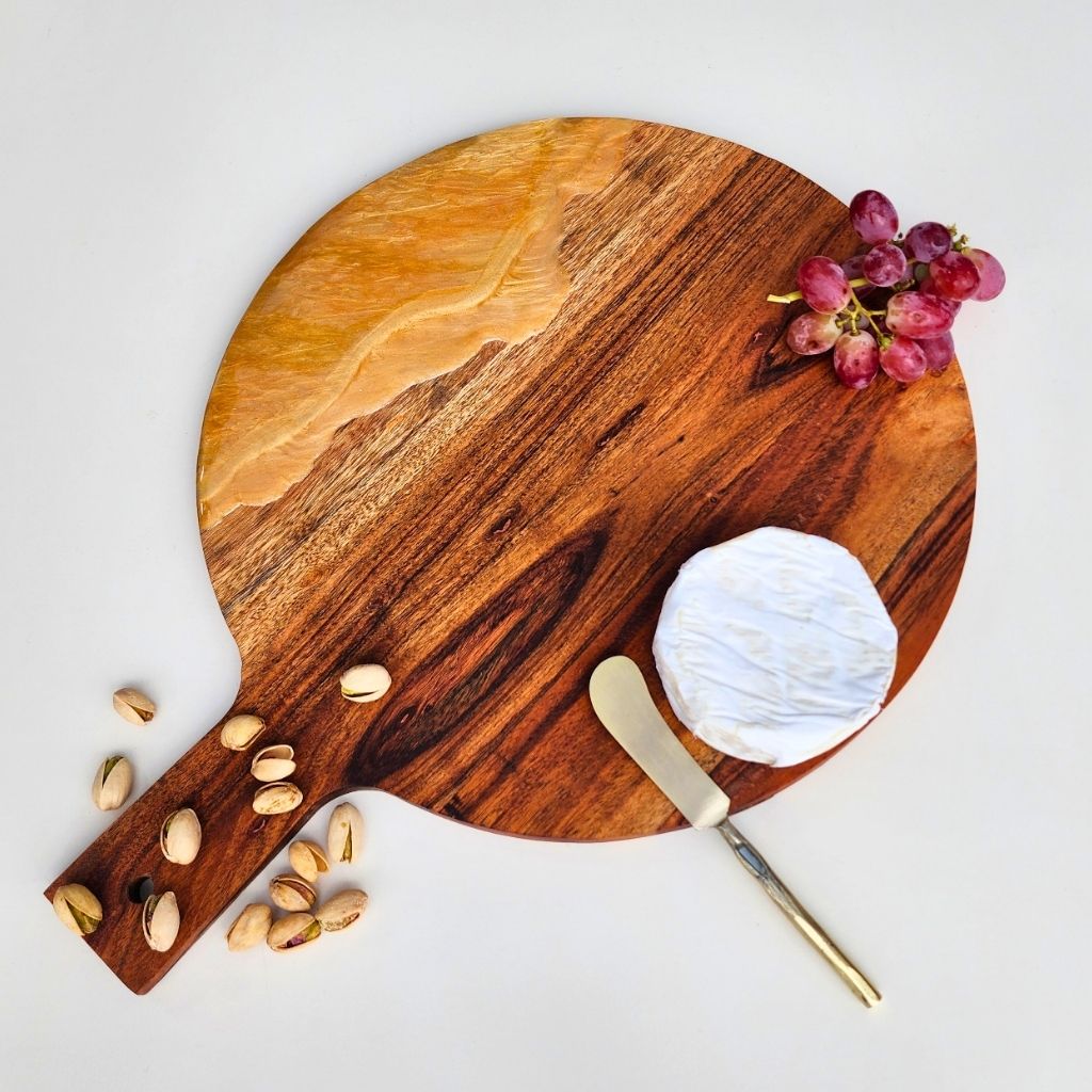 "Sand Dunes" - resin charcuterie board