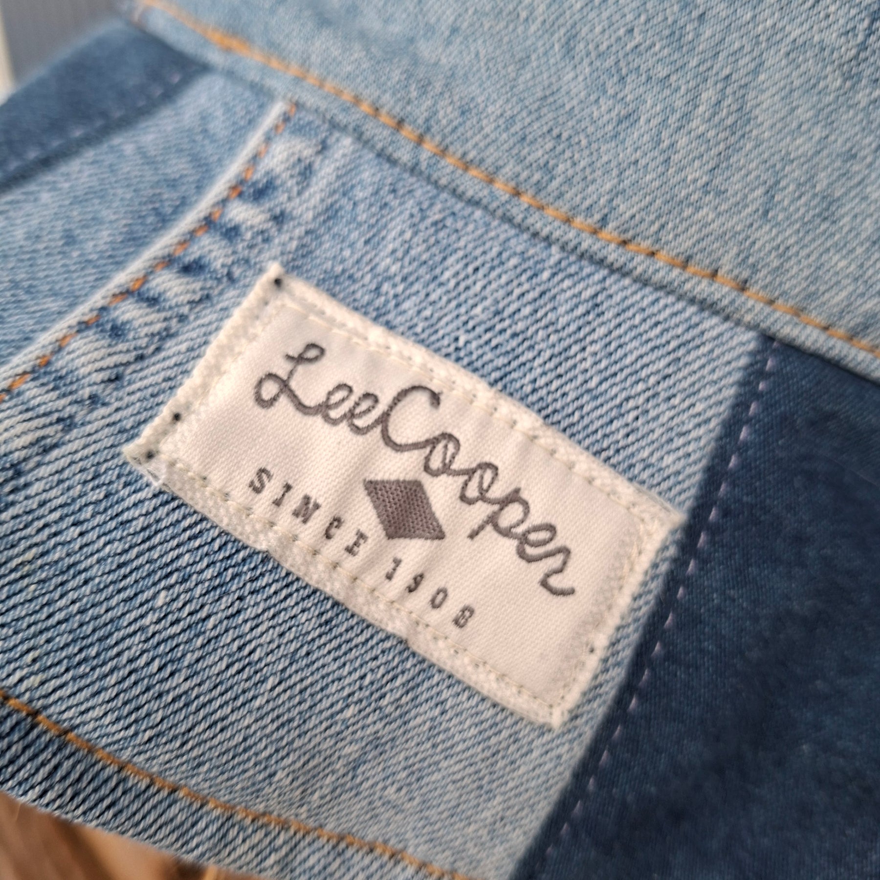 Unique, 'Lee Cooper', Gender Neutral, Recycled, Reversible Denim Bucket Hat