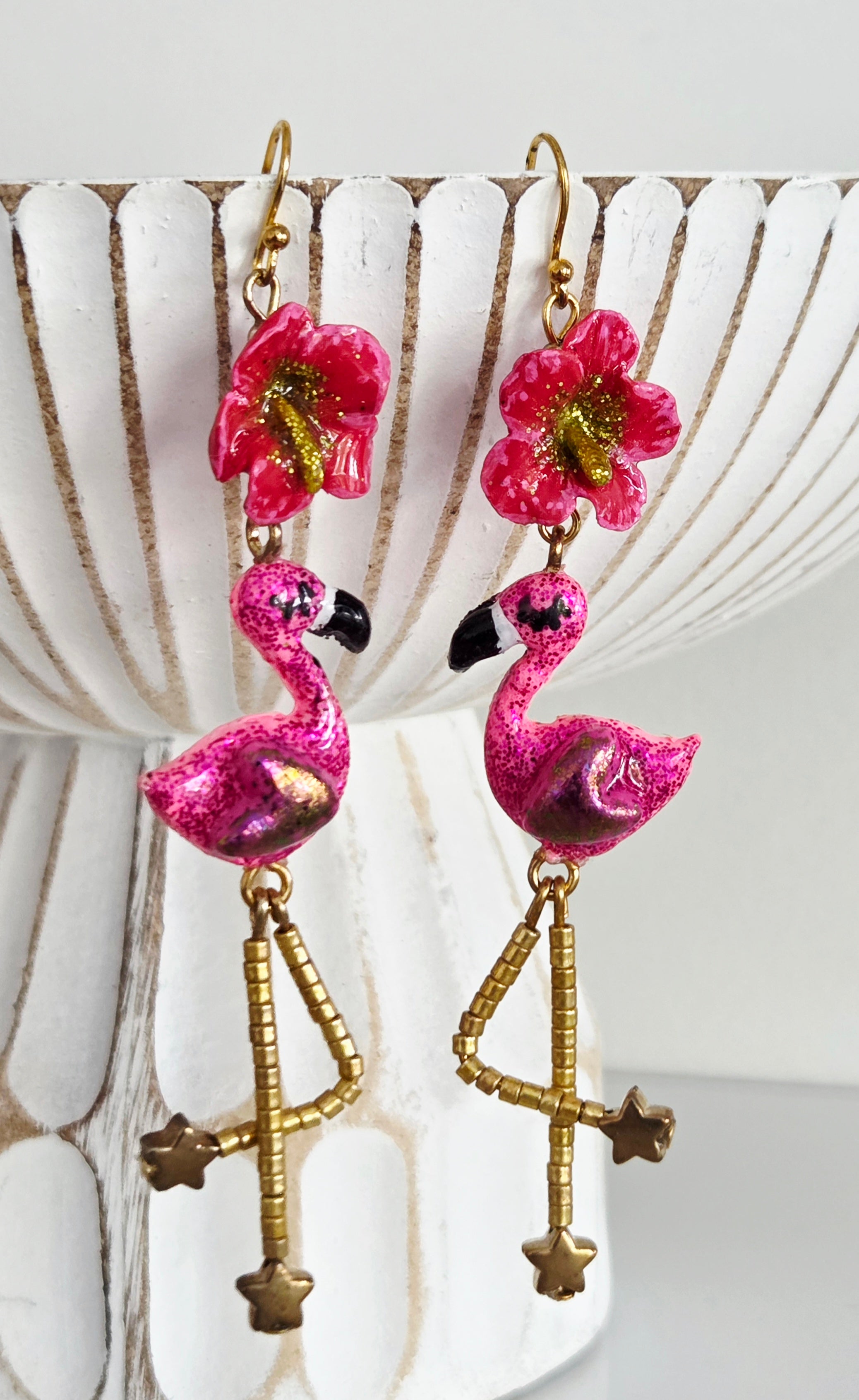 Flamingo Fiesta Earrings