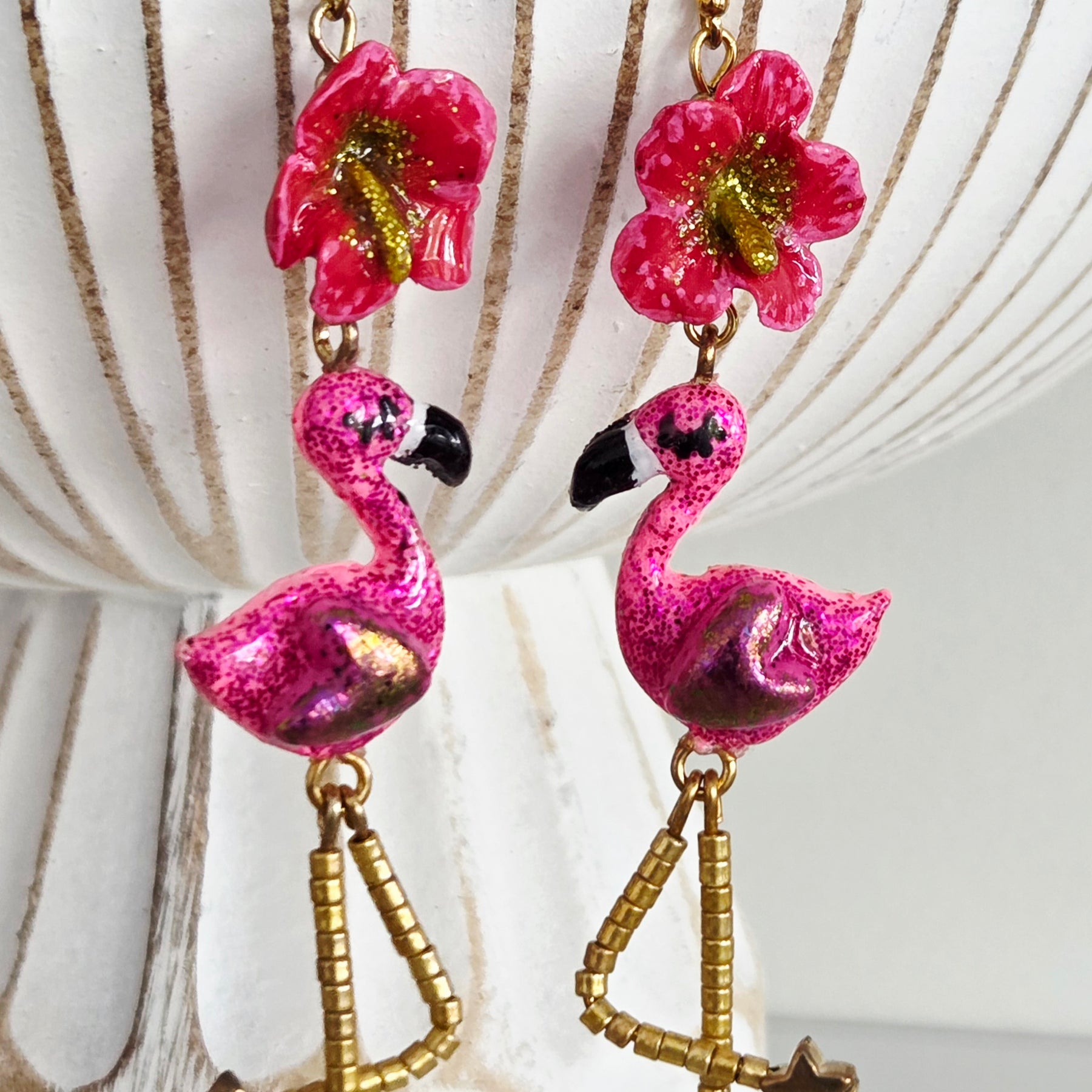 Flamingo Fiesta Earrings