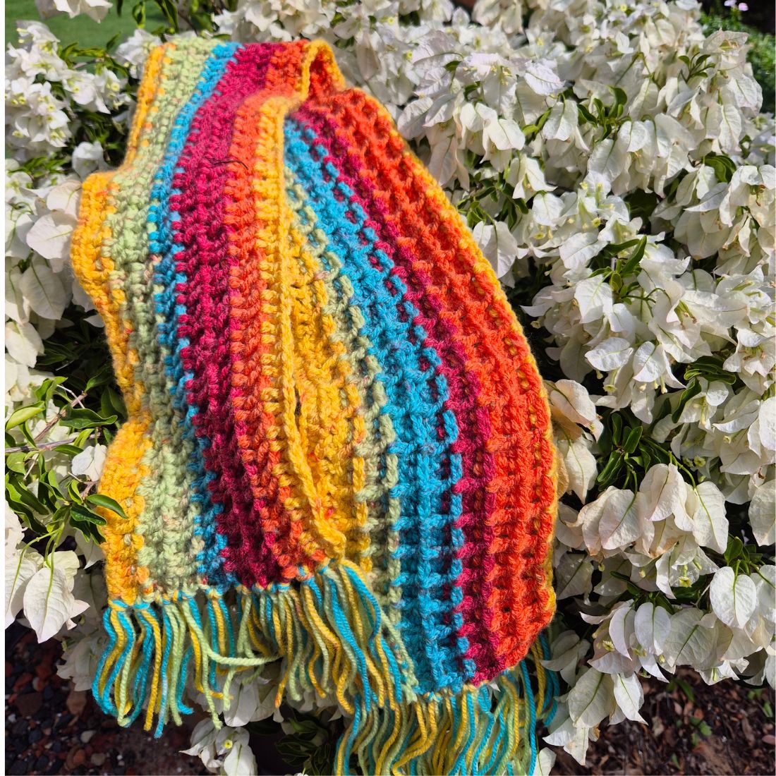 Multi Coloured Chunky Scarf