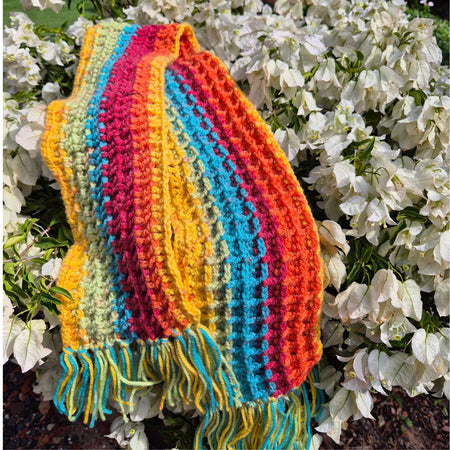 Multi Coloured Chunky Scarf