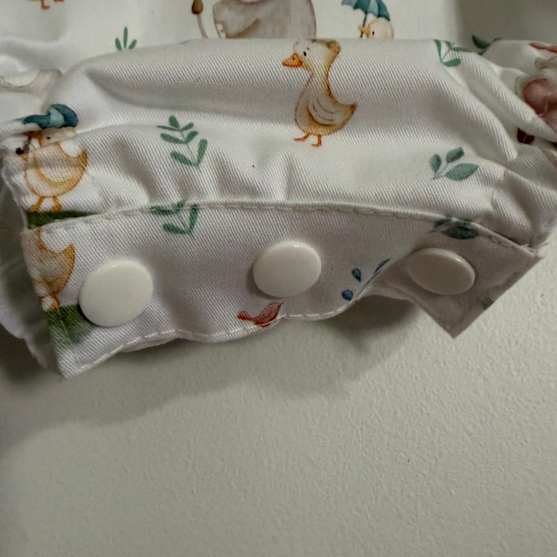 Baby Romper with Elephants & Ducks