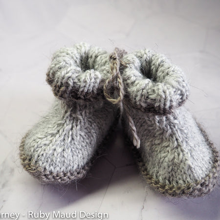 Baby Hug Boots - Alpaca Grey & Taupe
