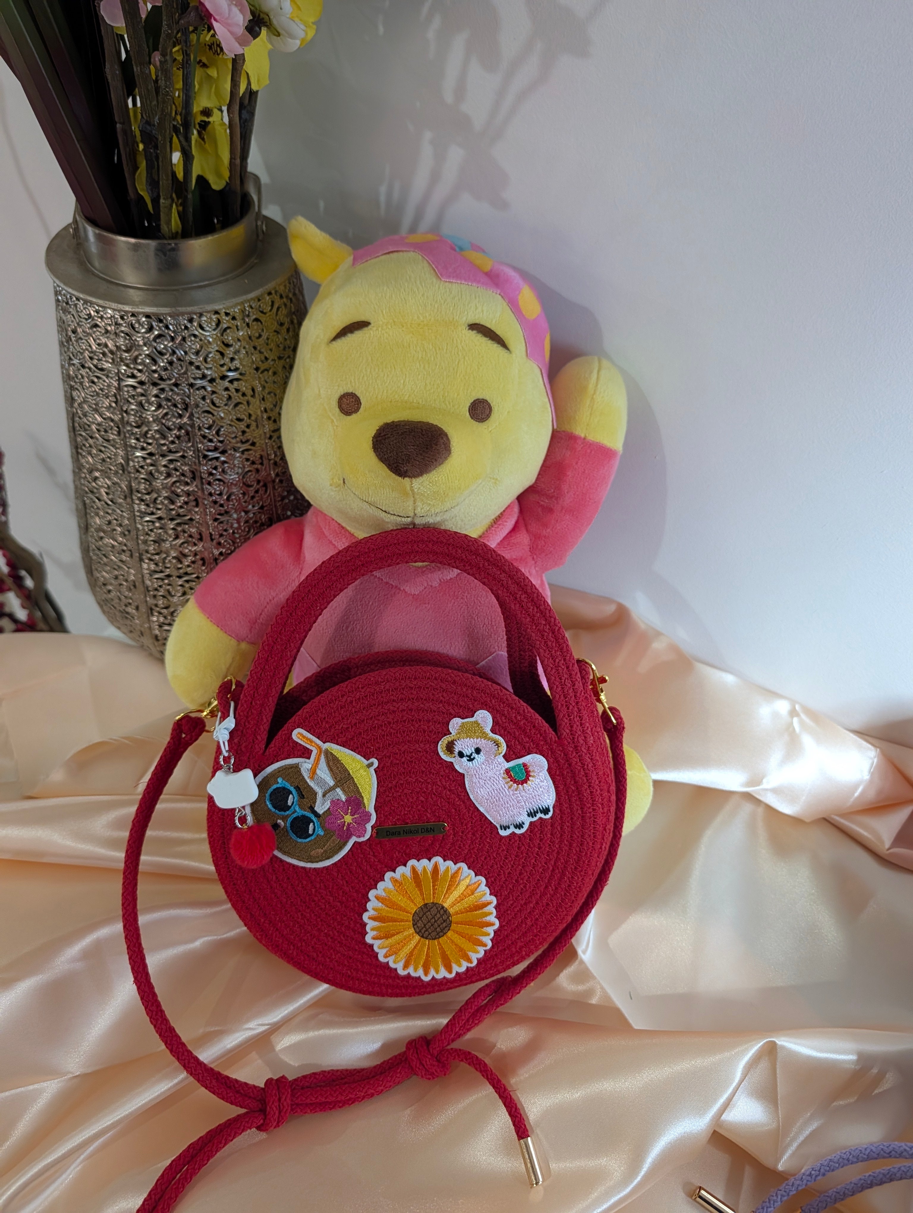 Little Joy Handmade Kids Cotton Cord Bags