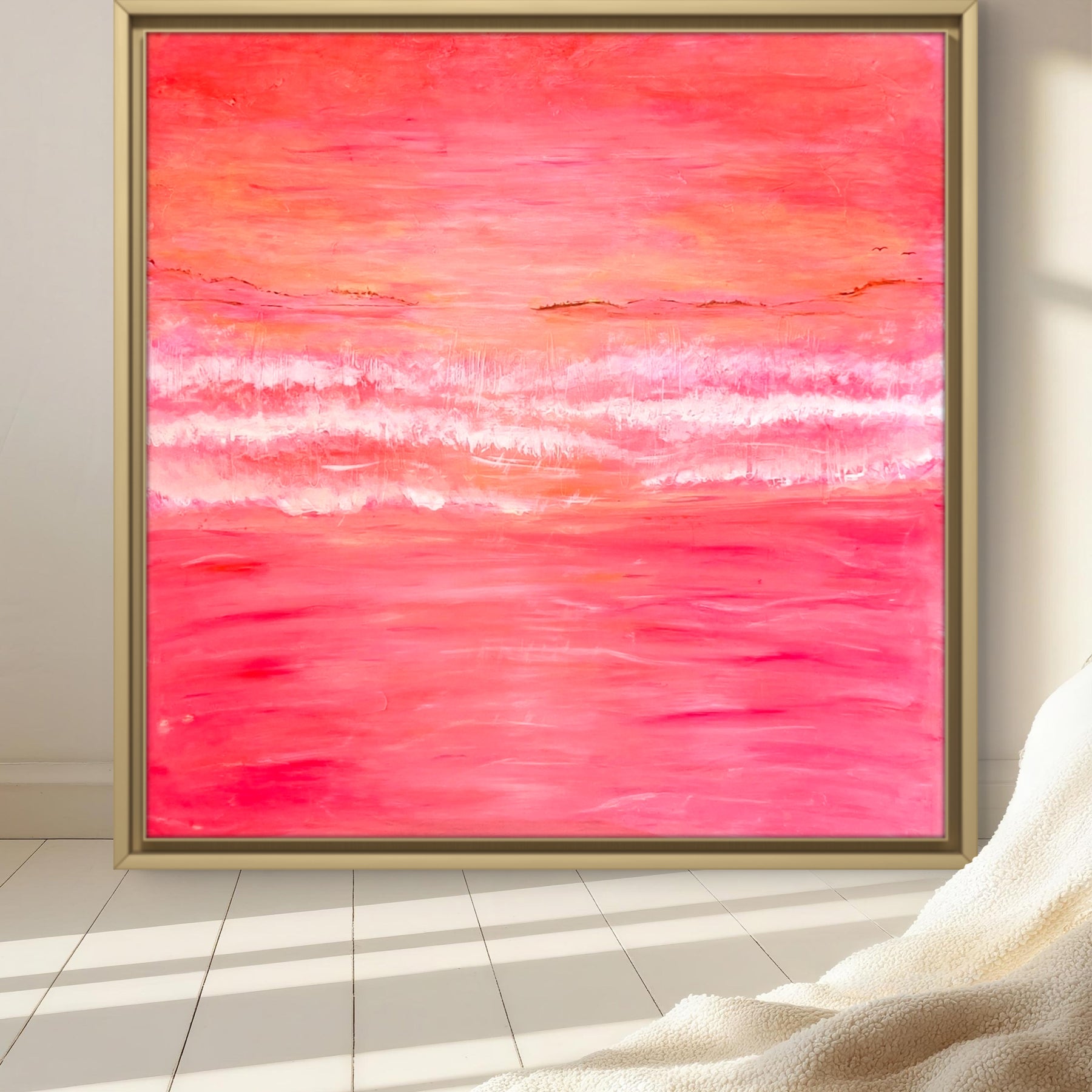 Sherbet Delight - XL Acrylic on canvas