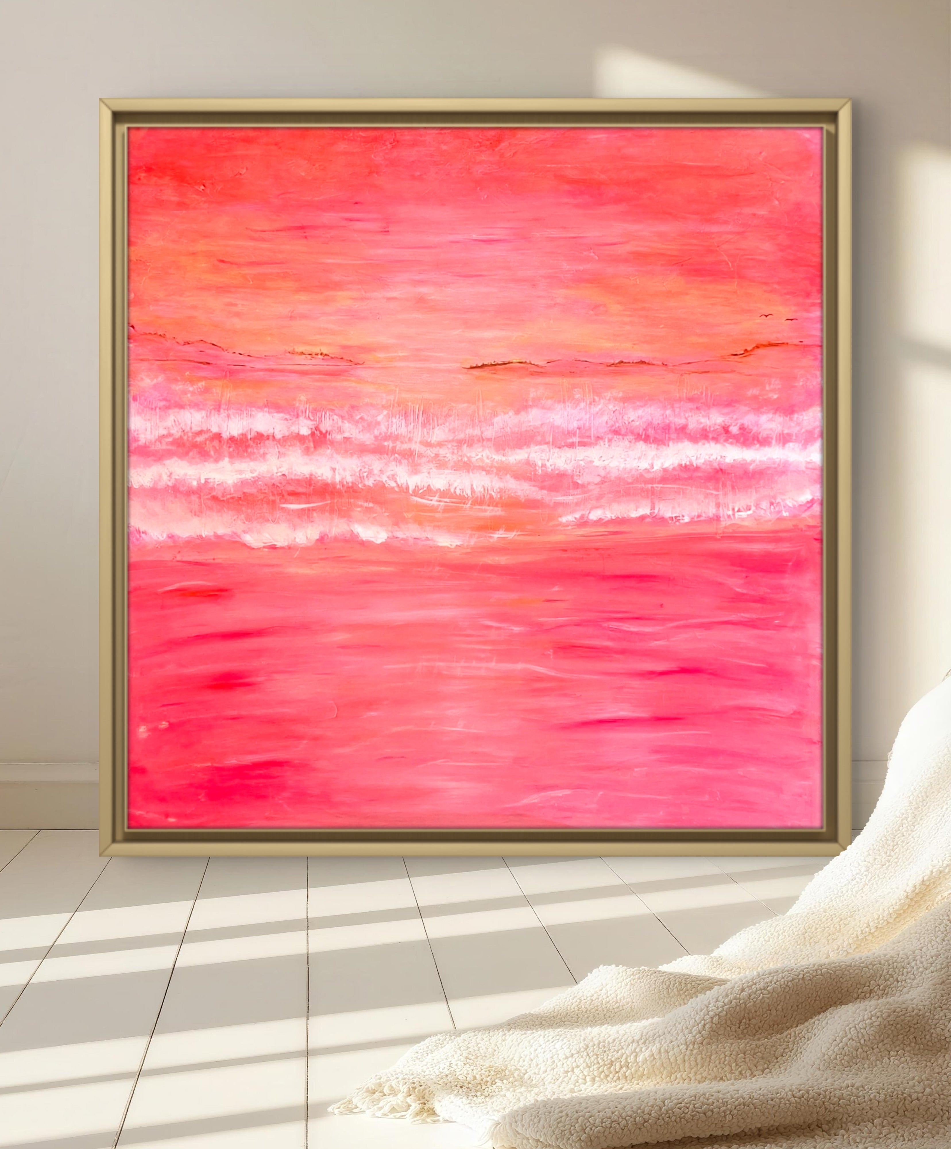 Sherbet Delight - XL Acrylic on canvas