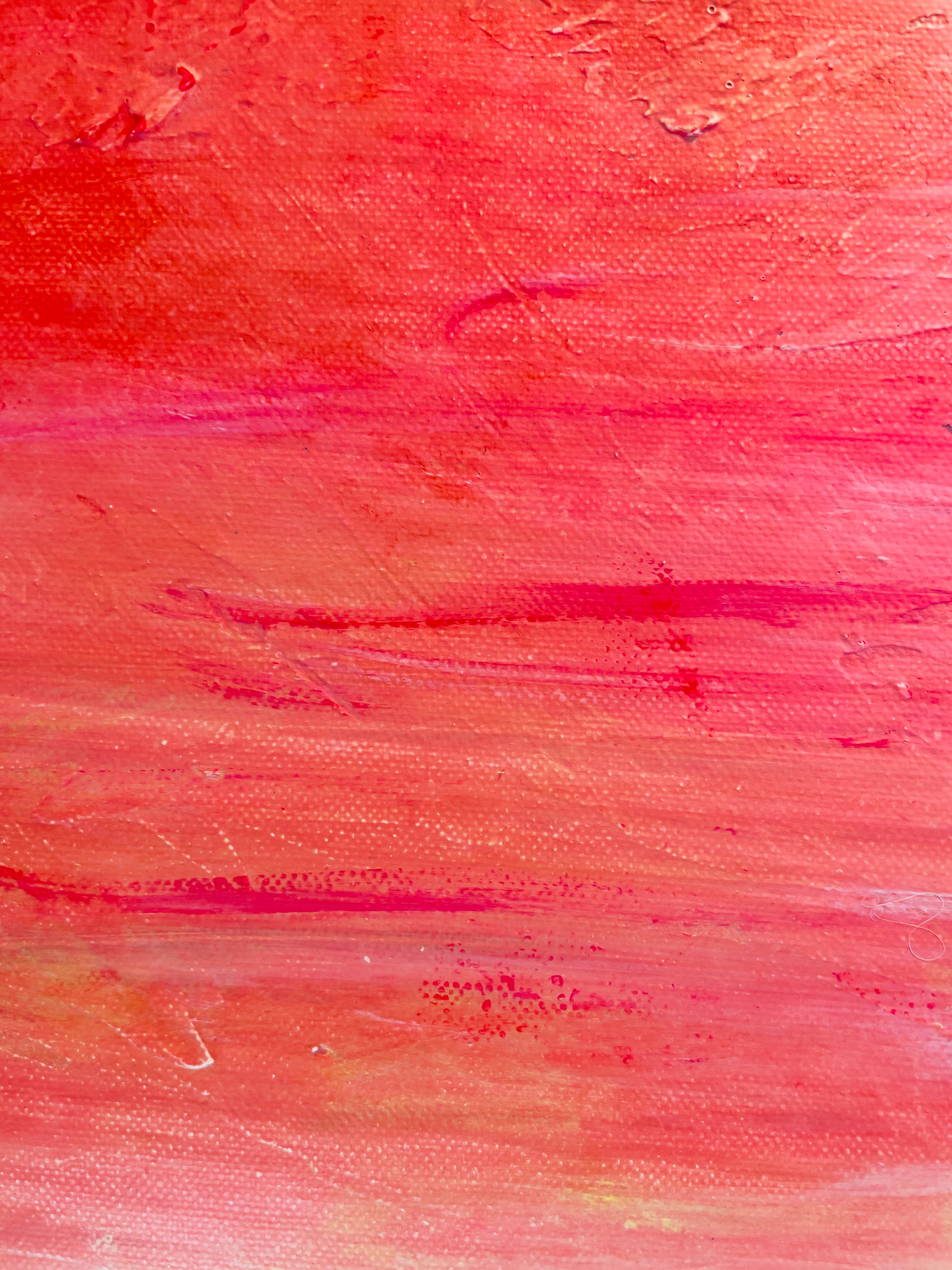 Sherbet Delight - XL Acrylic on canvas