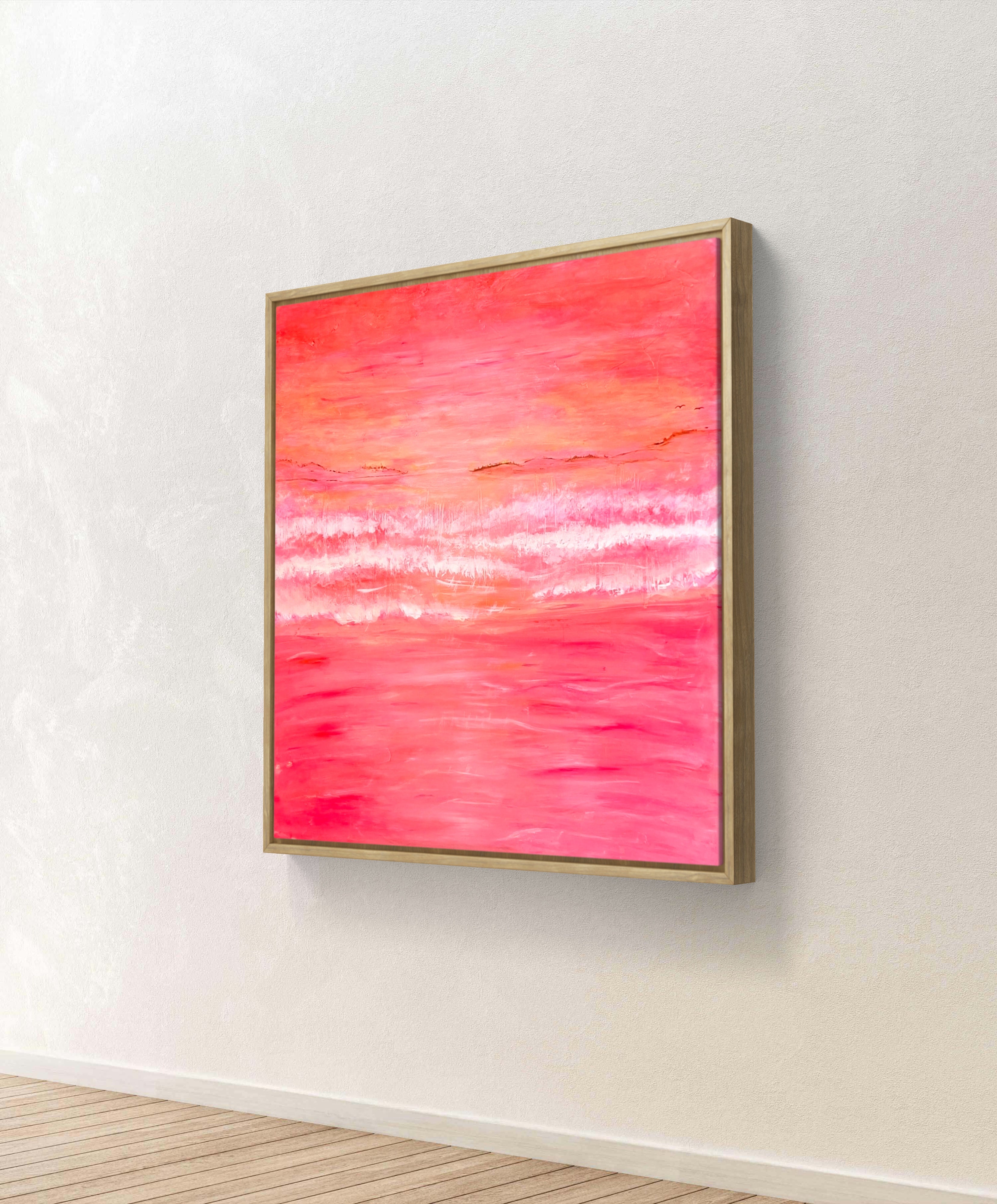 Sherbet Delight - XL Acrylic on canvas
