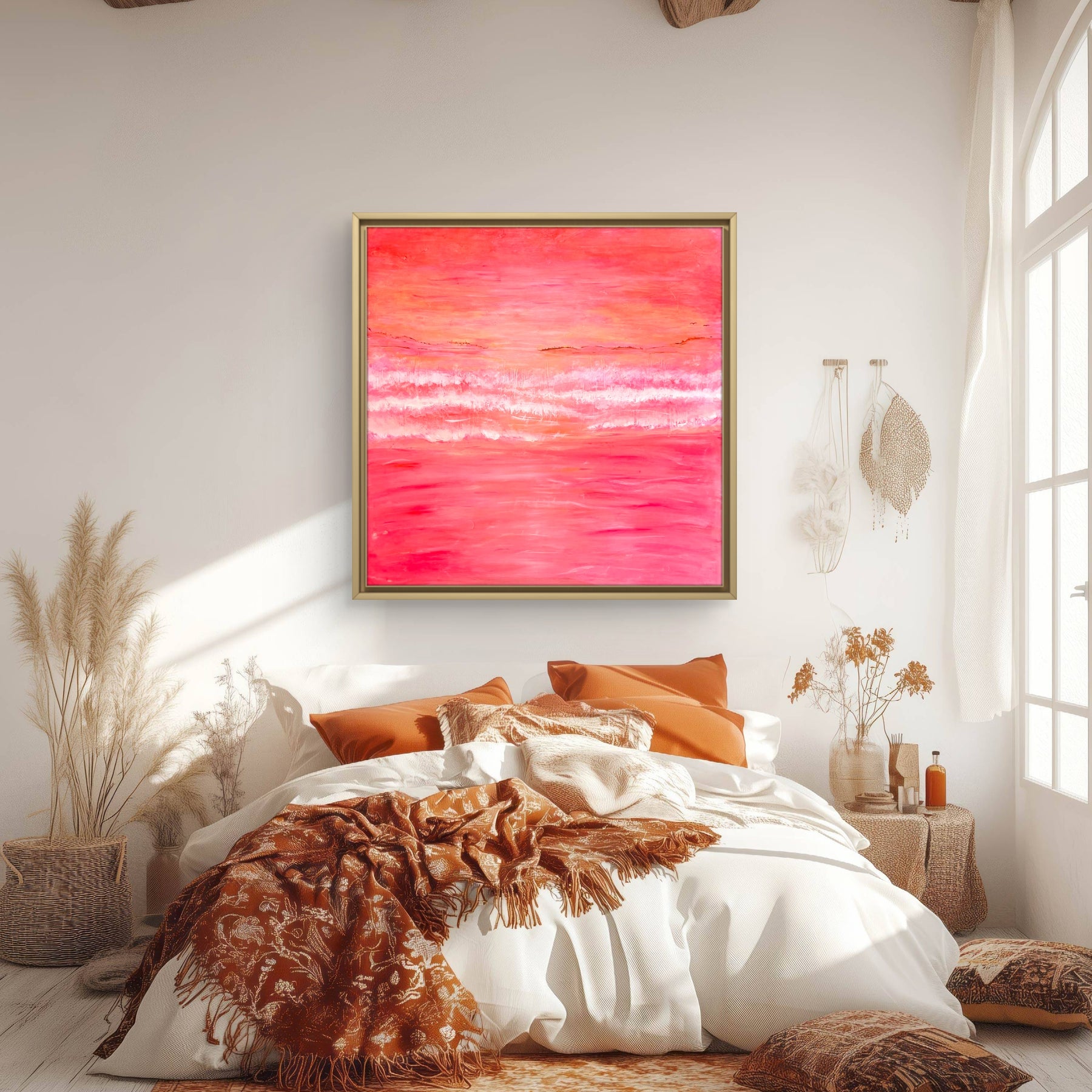 Sherbet Delight - XL Acrylic on canvas