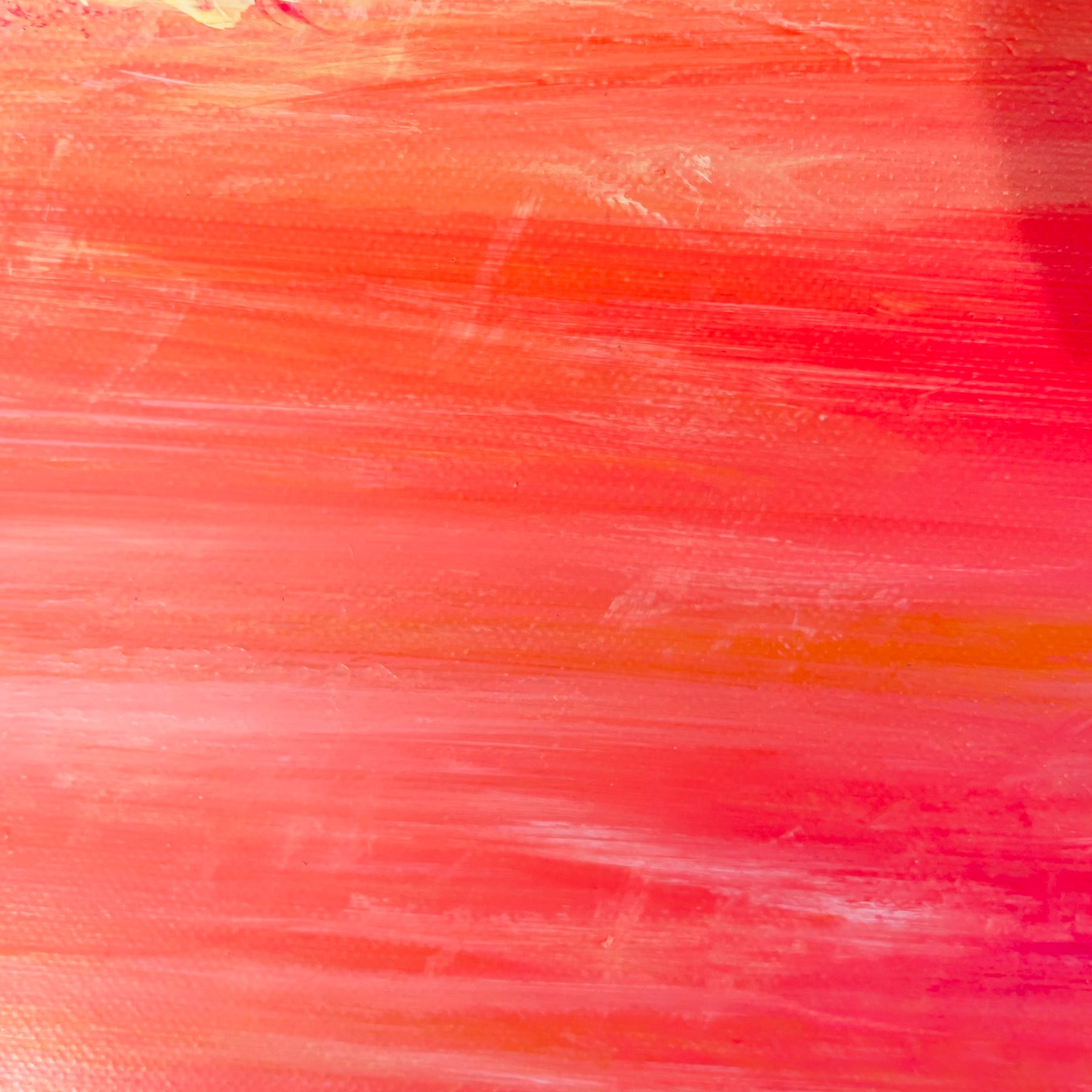 Sherbet Delight - XL Acrylic on canvas