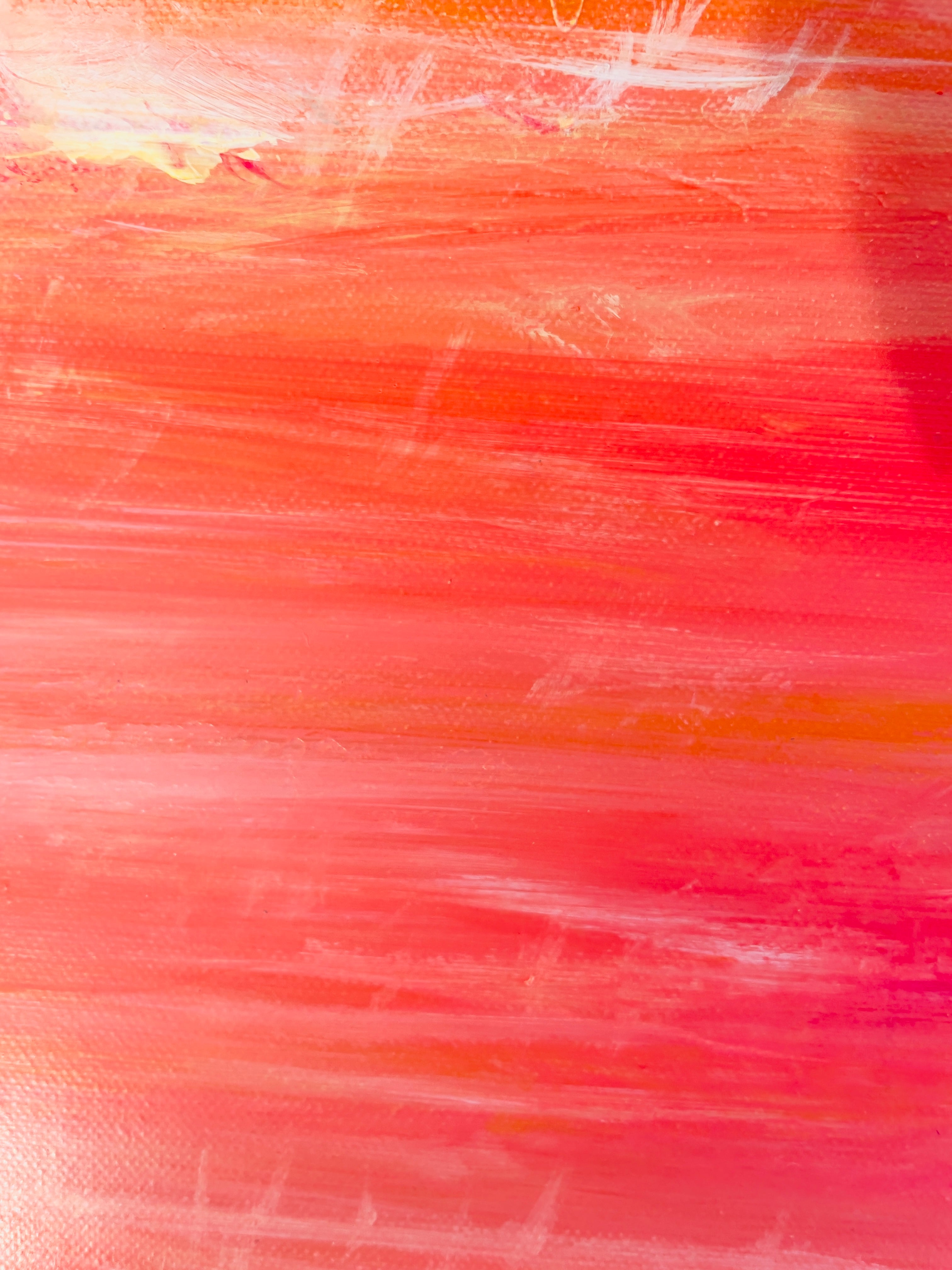Sherbet Delight - XL Acrylic on canvas