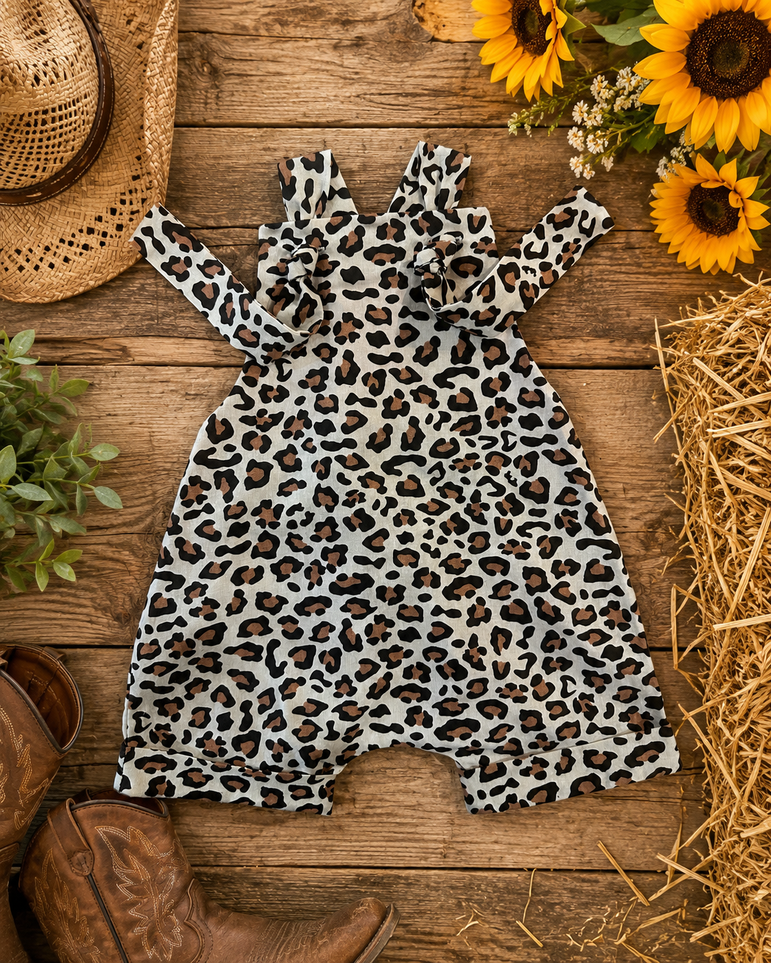 Leopard Print Overalls | Adventure Collection