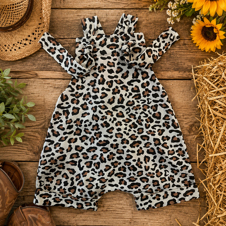 Leopard Print Overalls | Adventure Collection