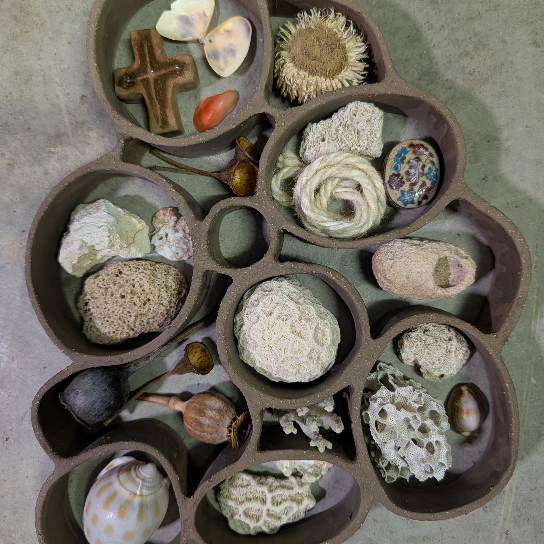 Ceramic Wall Shelf | resting places for treasures ...