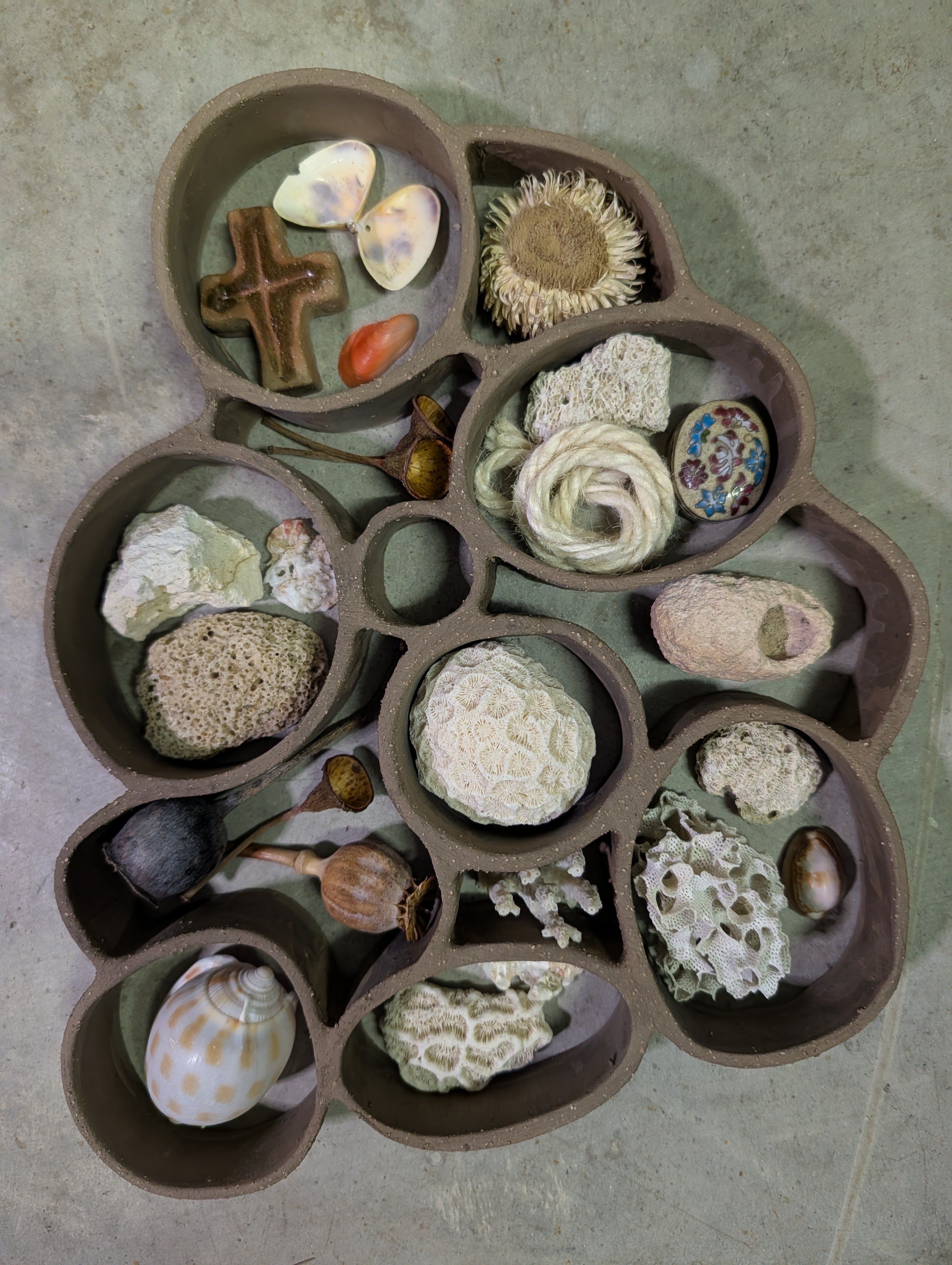 Ceramic Wall Shelf | resting places for treasures ...