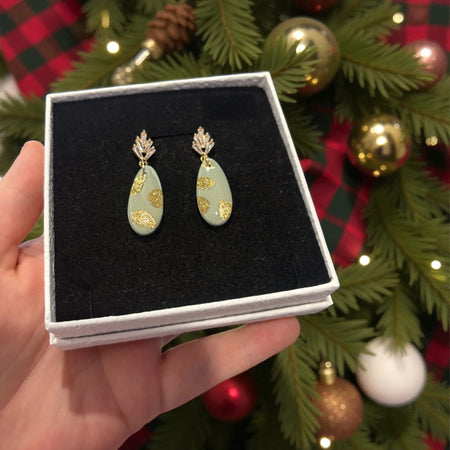 Mini Gold Leaf Drops