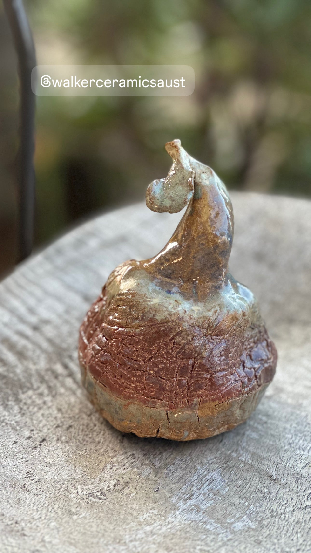 Ceramic Pear Sculpture | Not Pearfect | Australian Stoneware