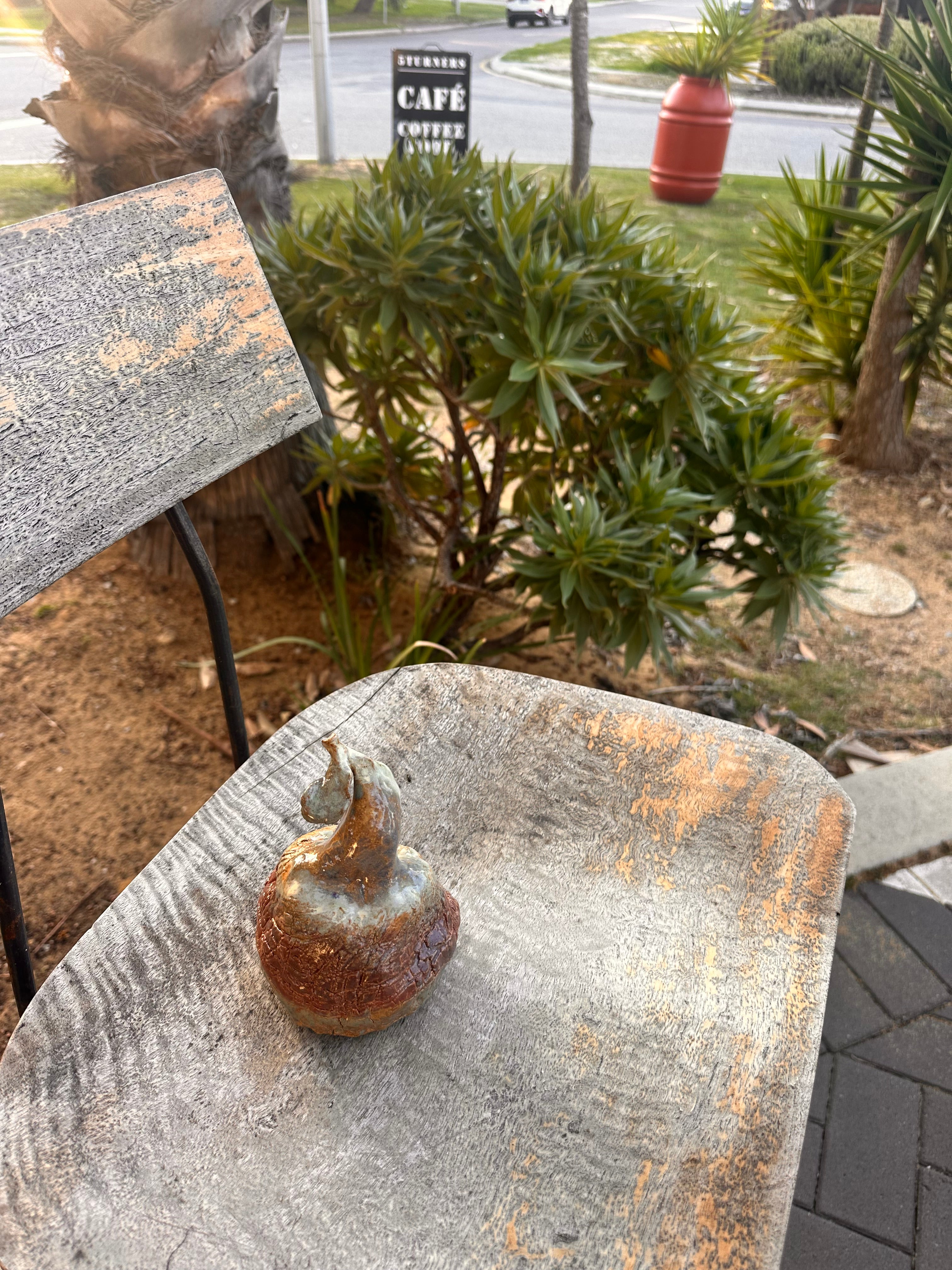 Ceramic Pear Sculpture | Not Pearfect | Australian Stoneware