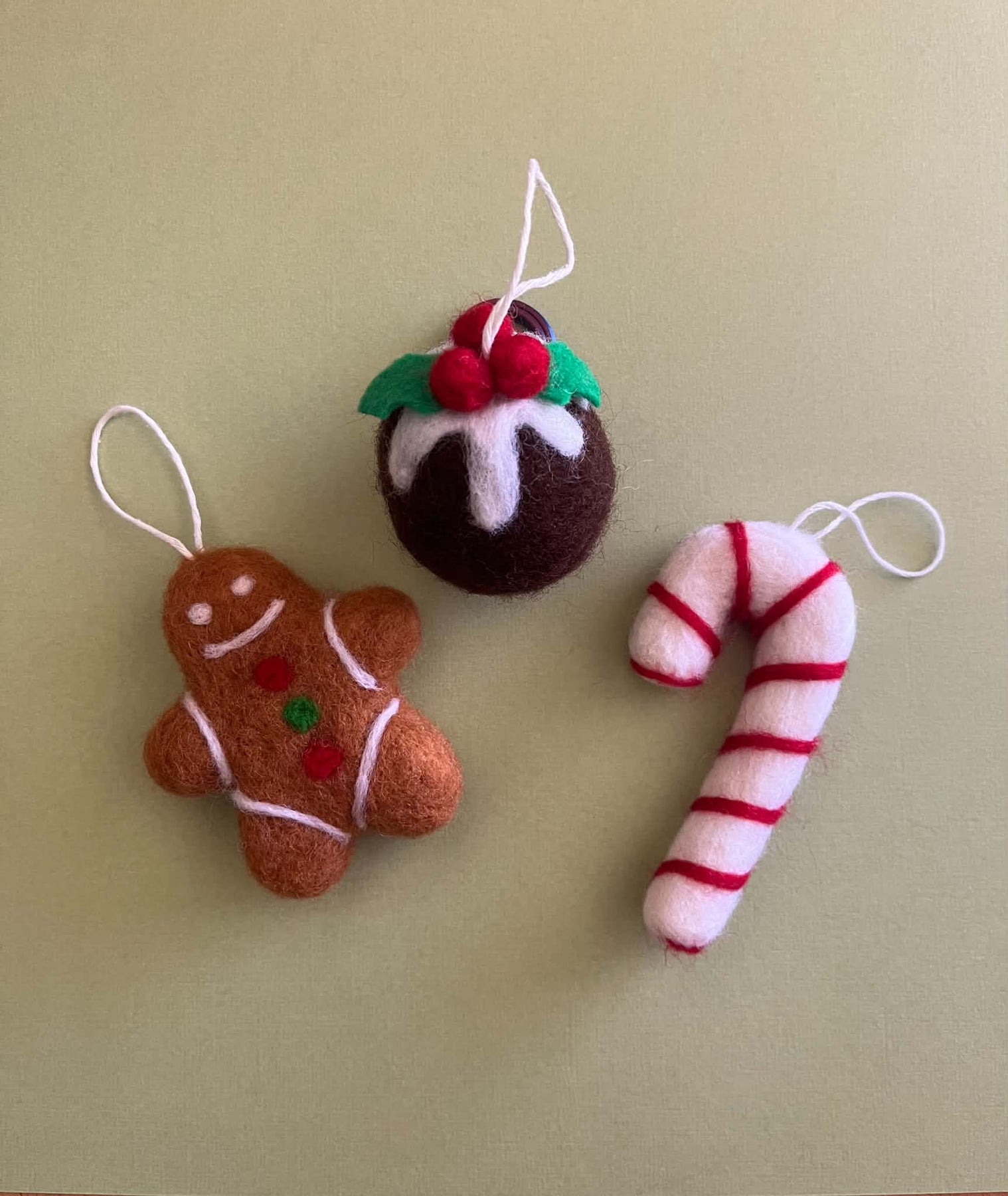Yummy treats Christmas ornament bundle