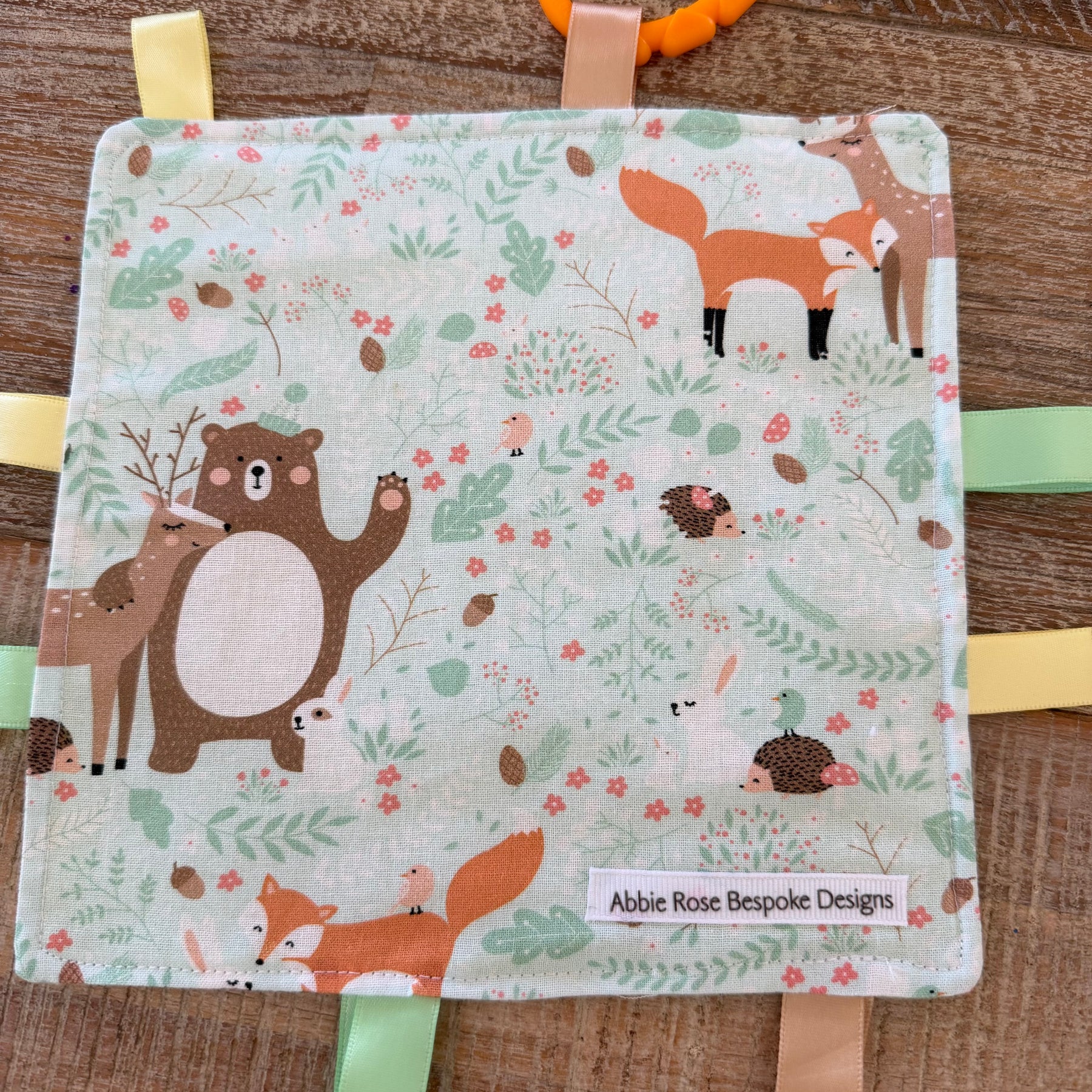 Crinkle sensory mat for baby or young child