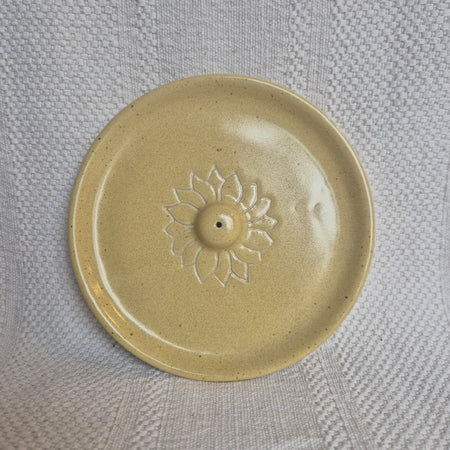 Yellow Incense Holder
