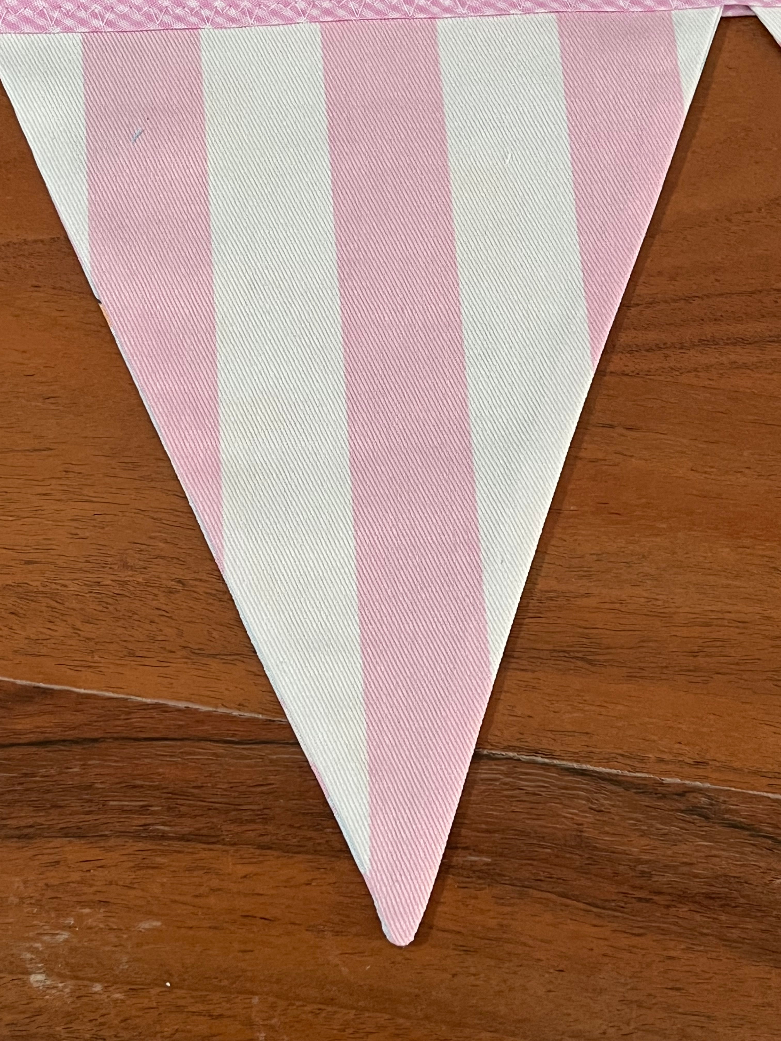 Nursery/celebration Bunting | 3m long | reversible