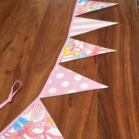 Nursery/celebration Bunting | 3m long | reversible