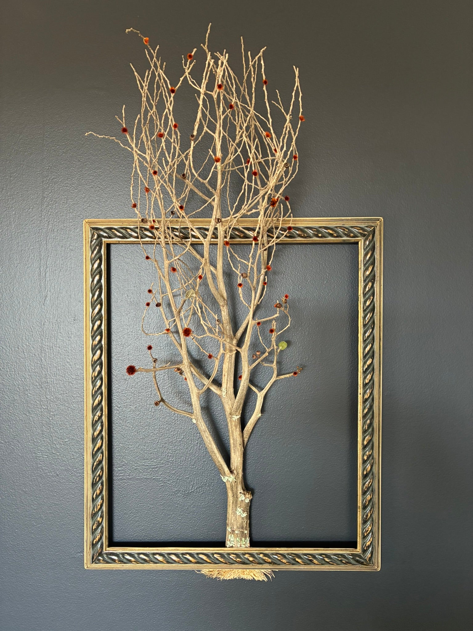 Framed Tree of Life ~ "Flame Tree"