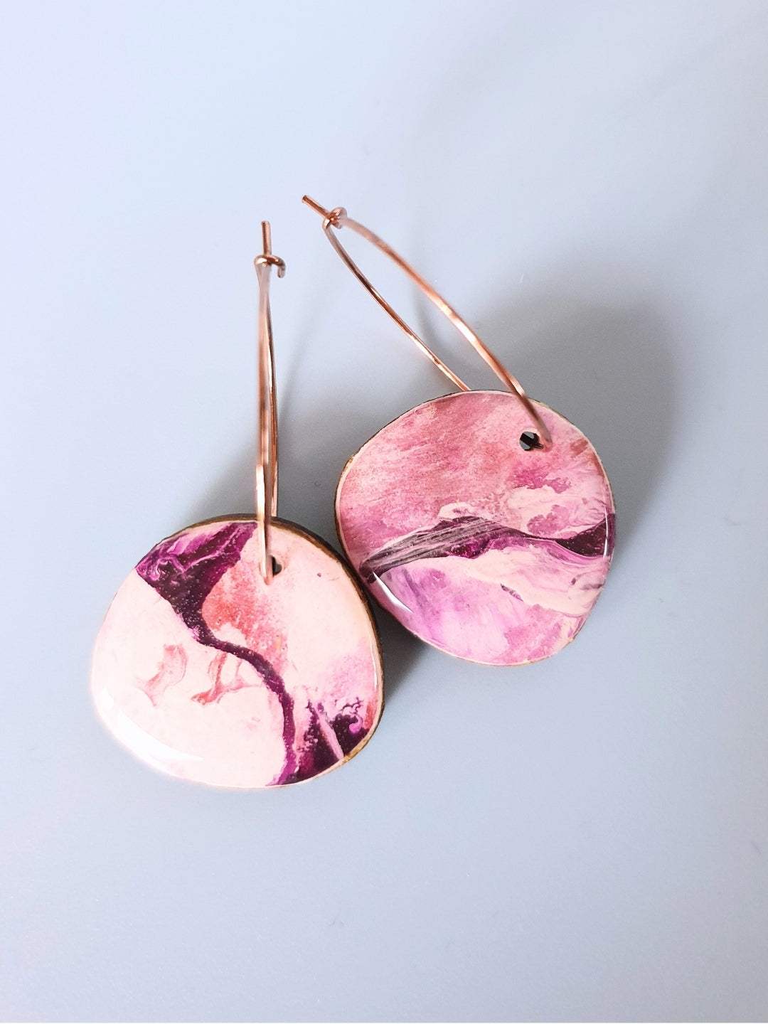 The Mulberry Skies Collection | Art earrings | Medium & Large Dangles | Brooch | Pendant