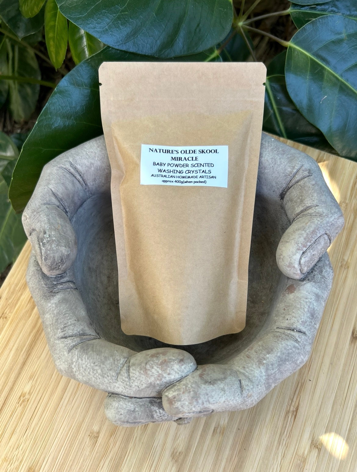 Handmade Washing Crystals | Baby Powder Fragrance | Natural Fabric Softener Alternative