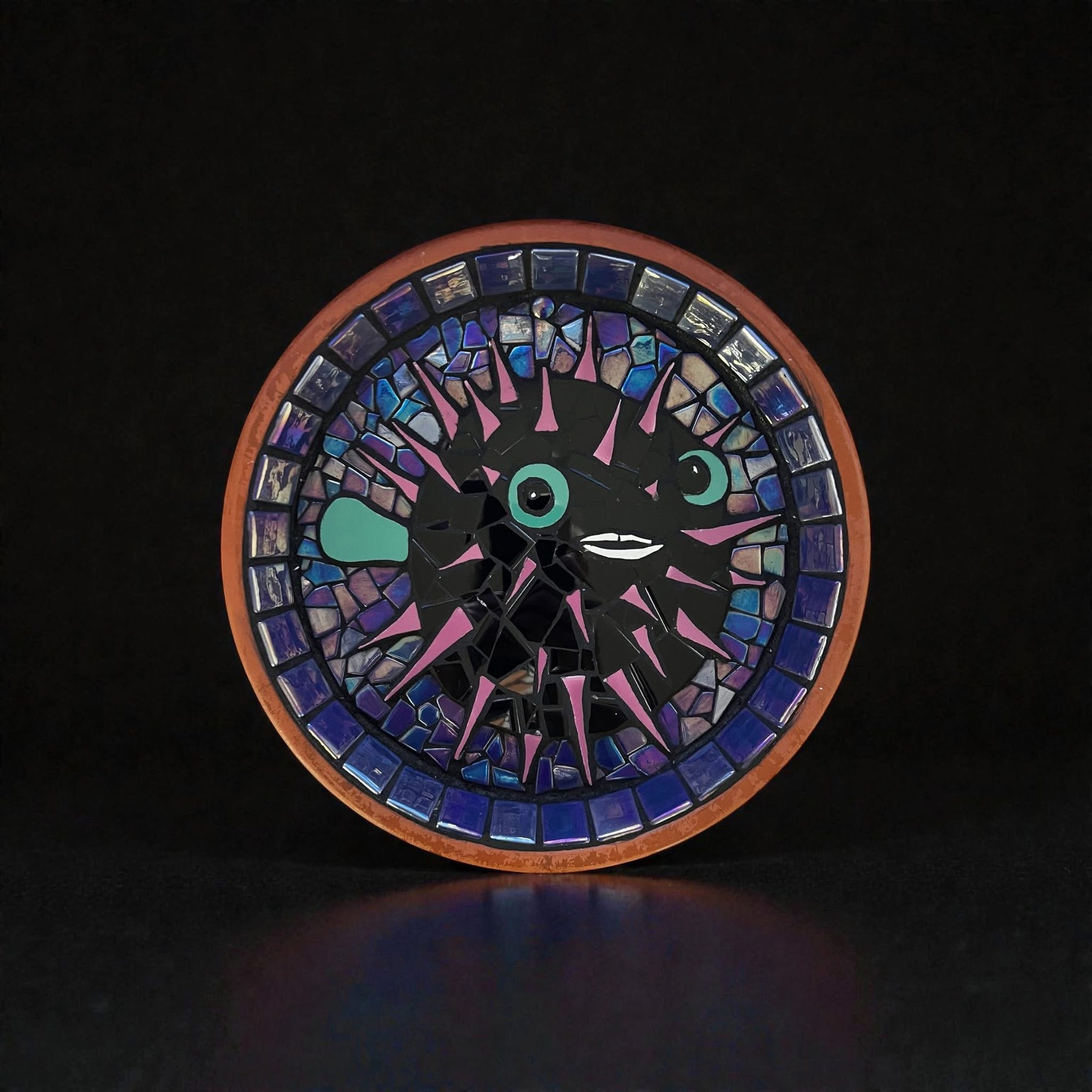 Mosaic Birdbaths ‘ Crazed Fishies ‘.