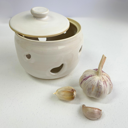 PERSONALISED Custom Ceramic Garlic Keeper
