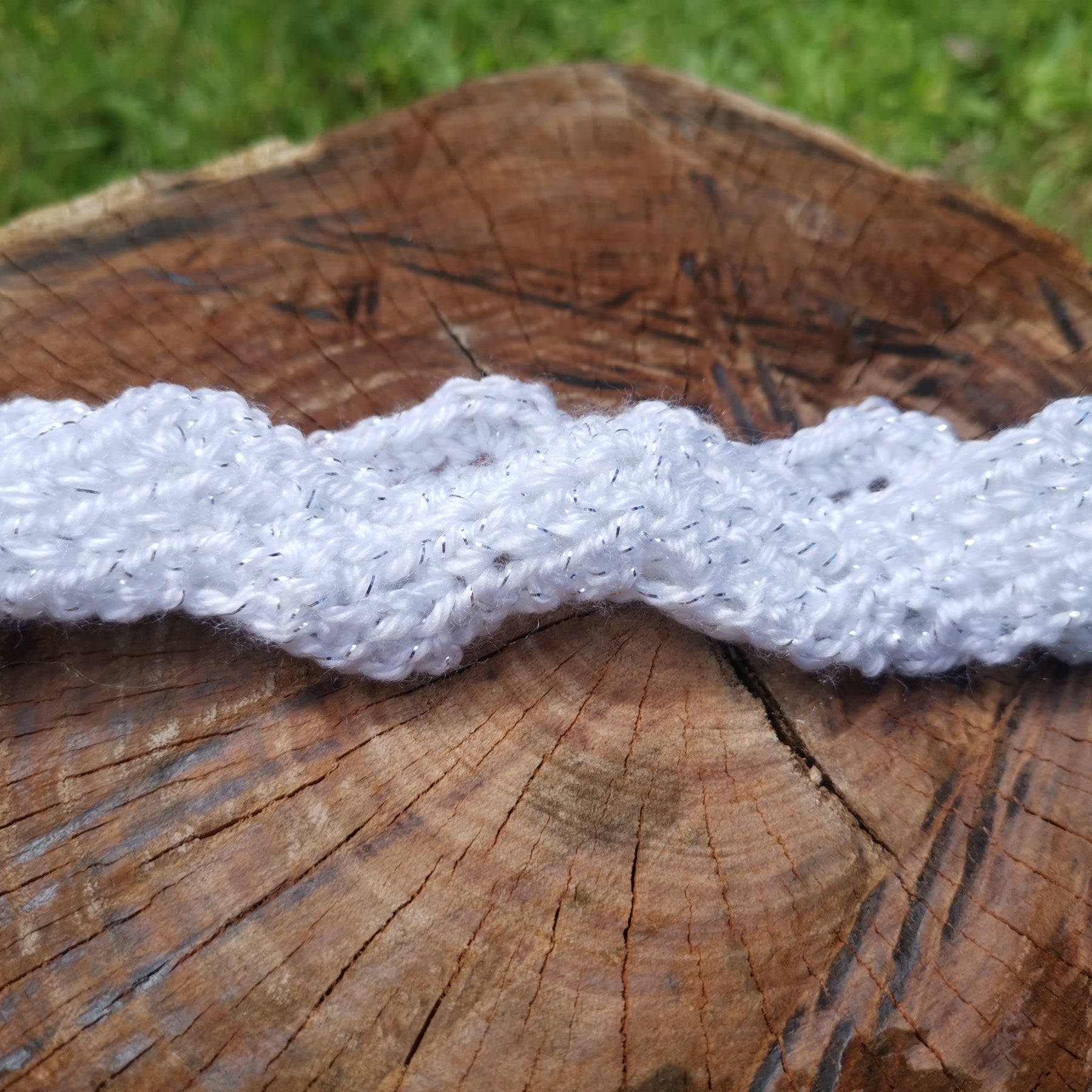 Sparkly Baby Crochet Crown