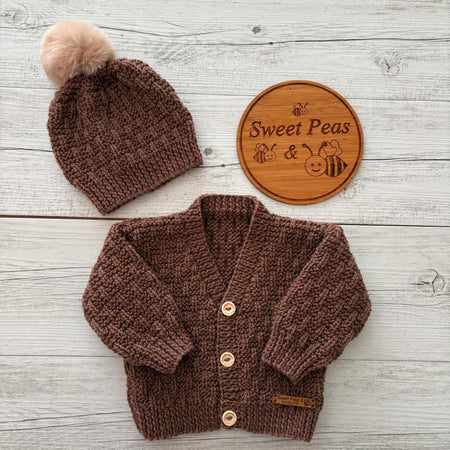 Baby Cardigan & Hat